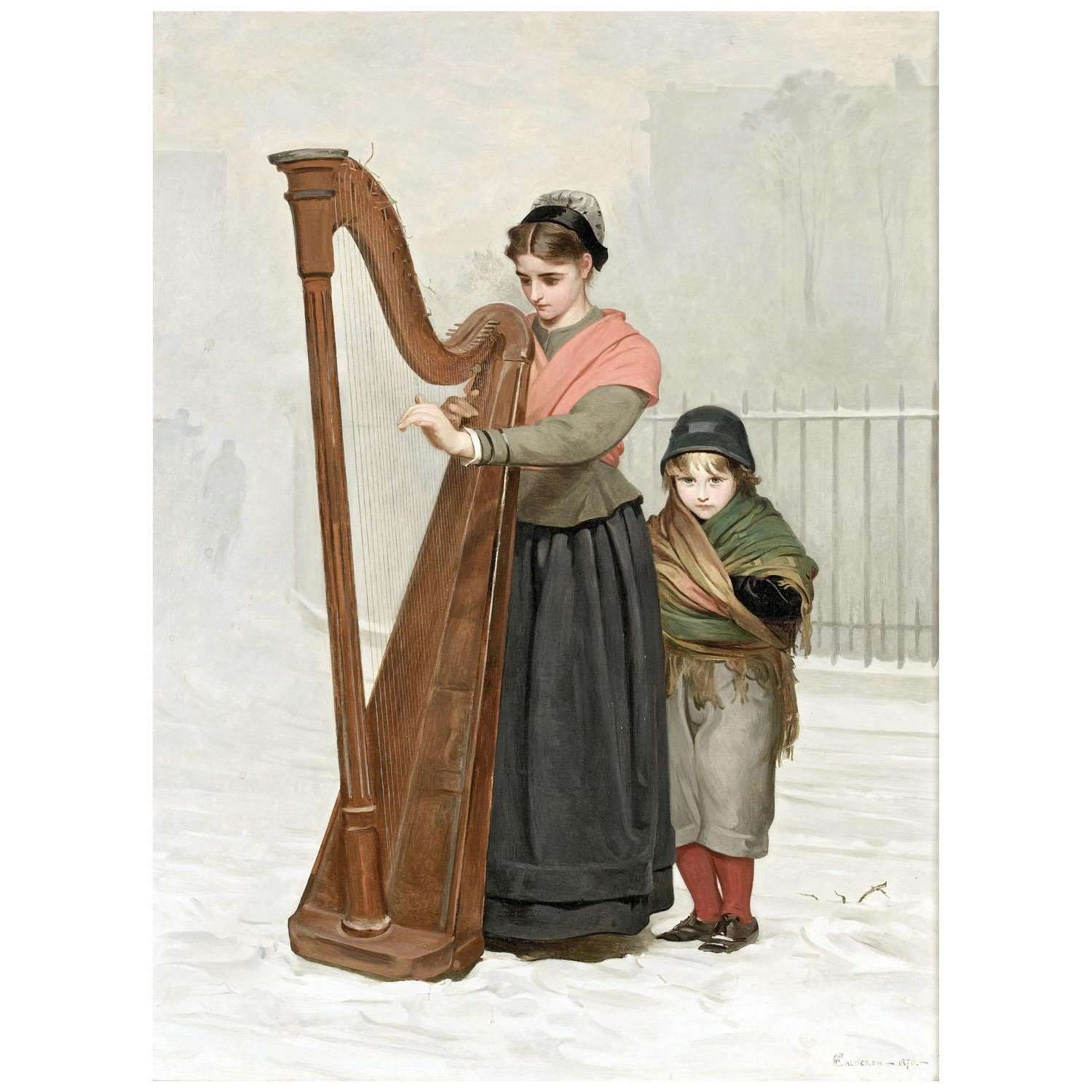 - Philip Calderon. The Orphans. 1870. Bankfield Museum, Cardeldale