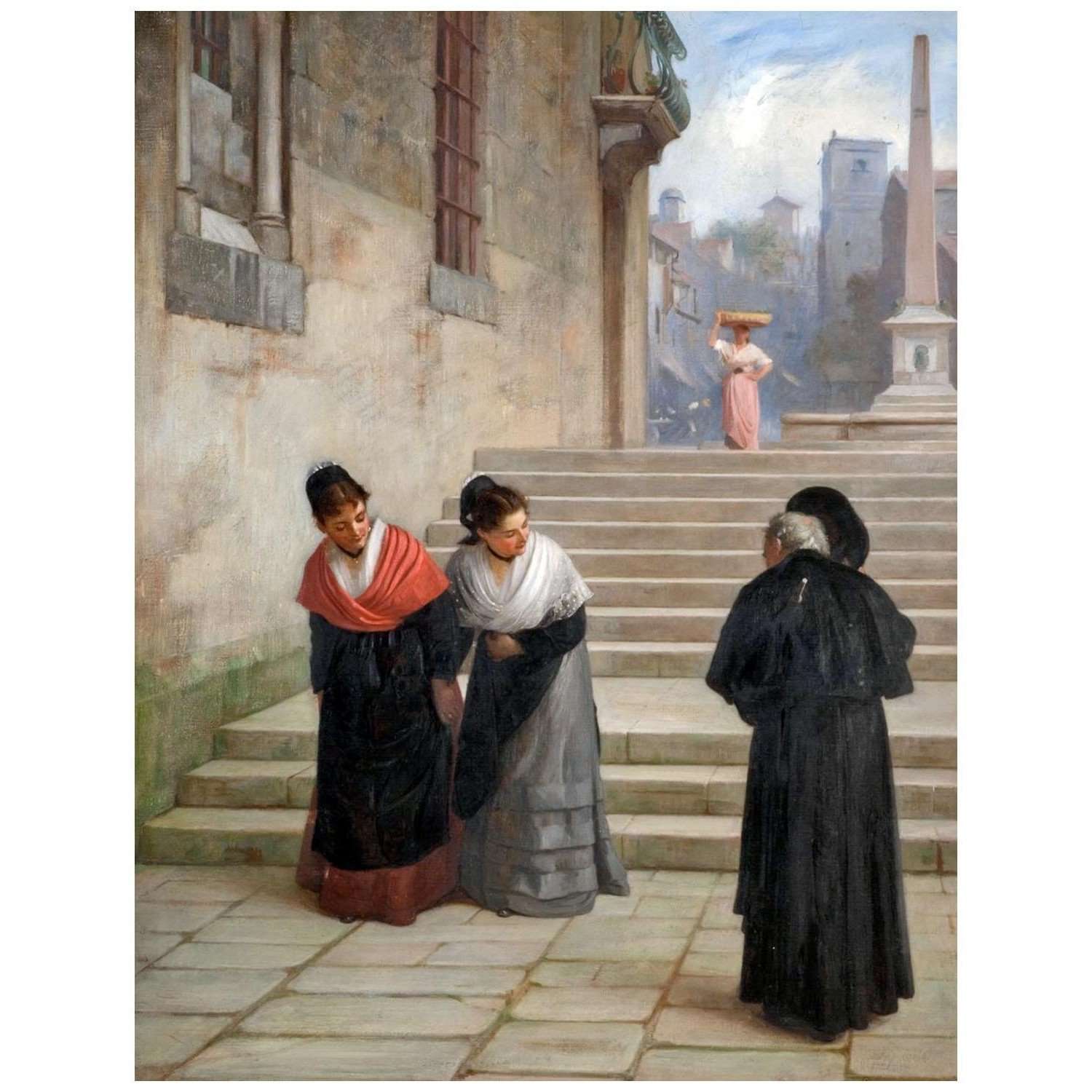 - Philip Calderon. His Reverence. 1876. Shiply Art Gallery, Newcastle