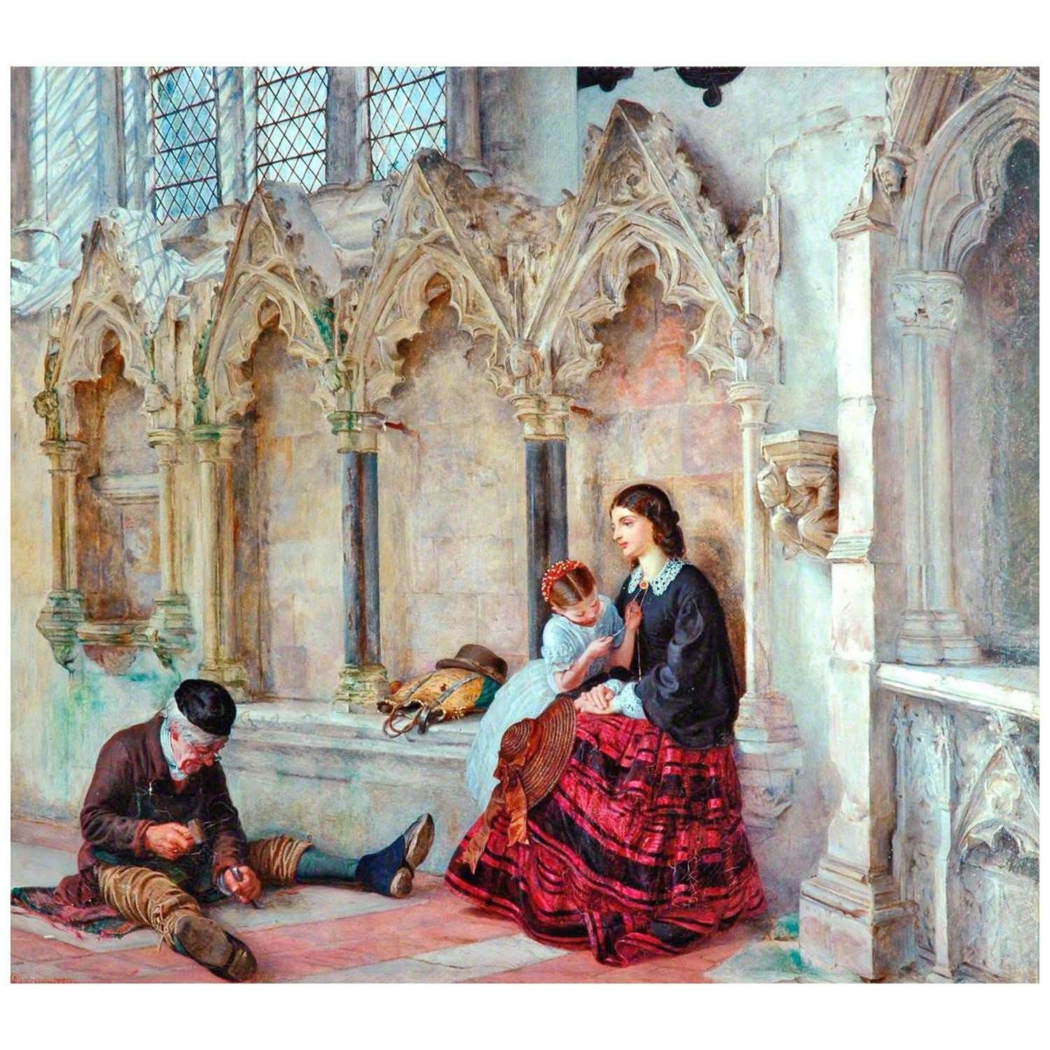 - Philip Calderon. Man Goeth Forth To His Labours. 1880. Bankfield Museum, Cardeldale