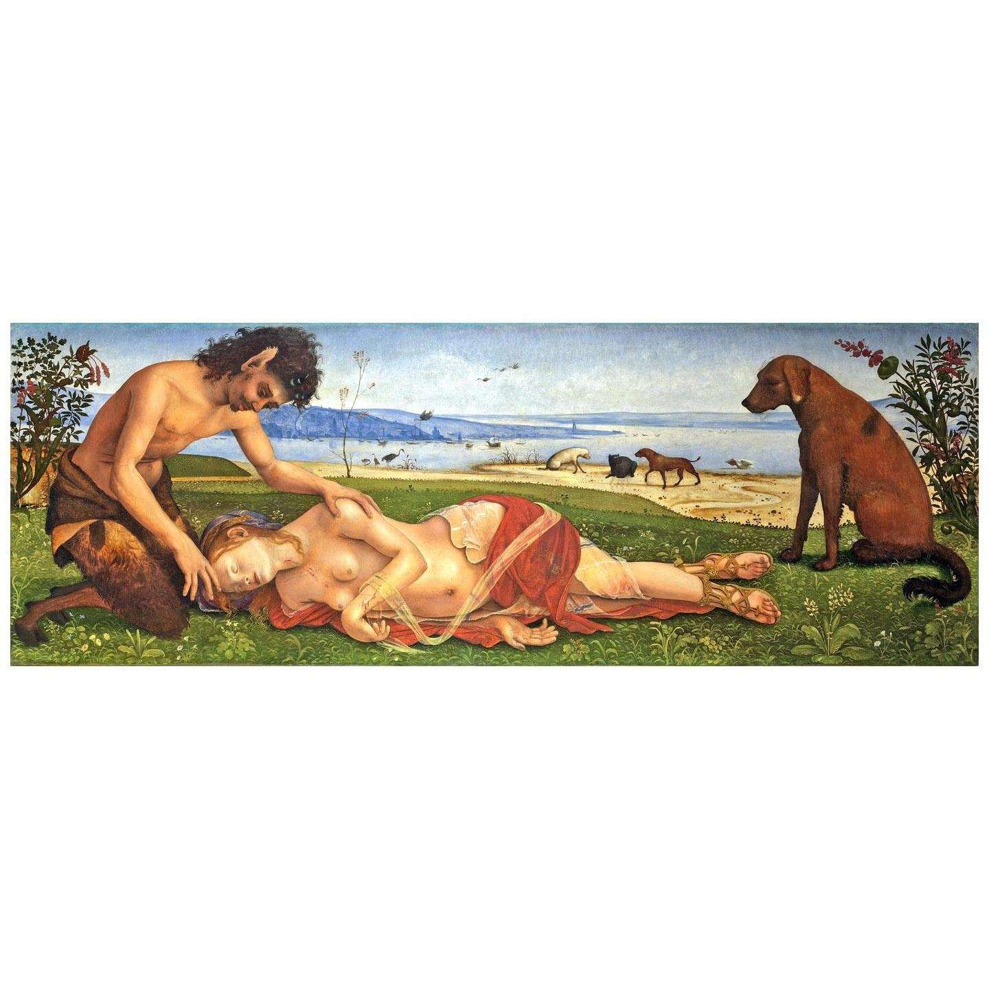   Piero di Cosimo. Morta di Procri. 1495. National Gallery, London