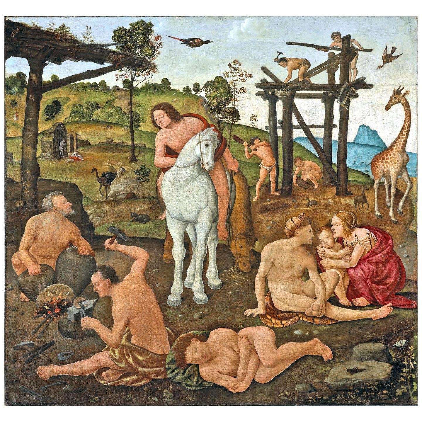   Piero di Cosimo. Vulcano ed Eolo. 1505. National Gallery of Canada, Ottawa