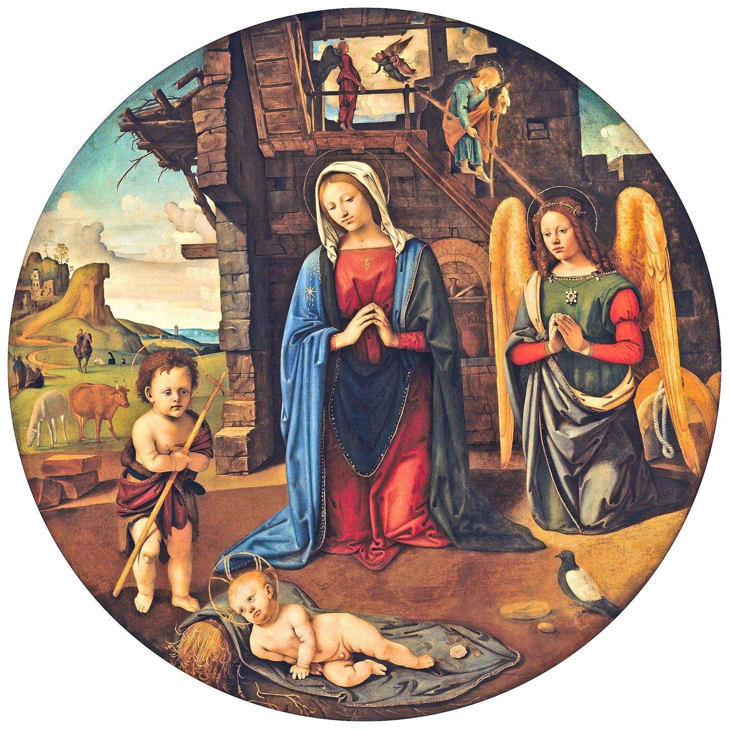   Piero di Cosimo. Natale. 1505. National Gallery Washington