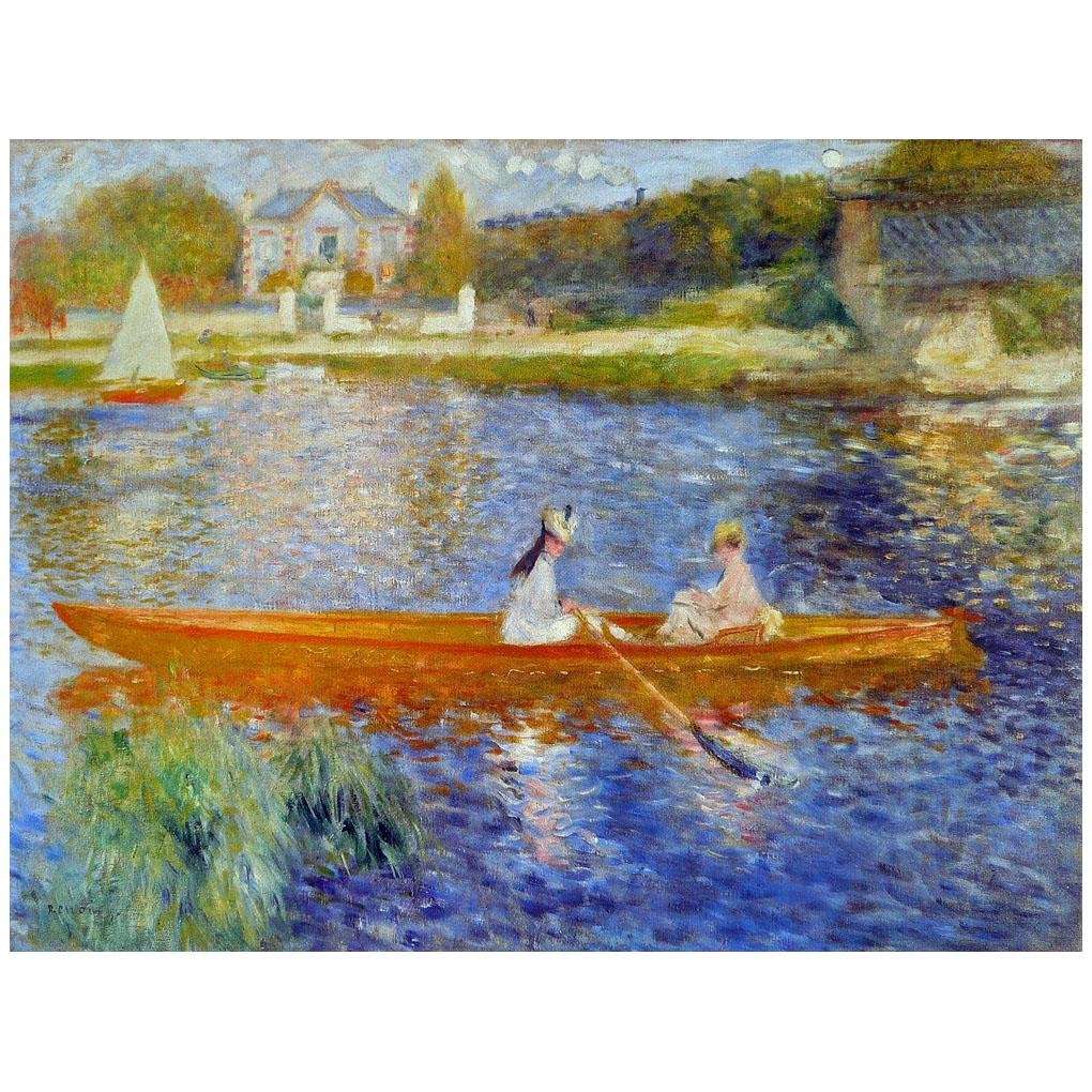   Pierre Auguste Renoir. La Yole. 1875. National Gallery, London