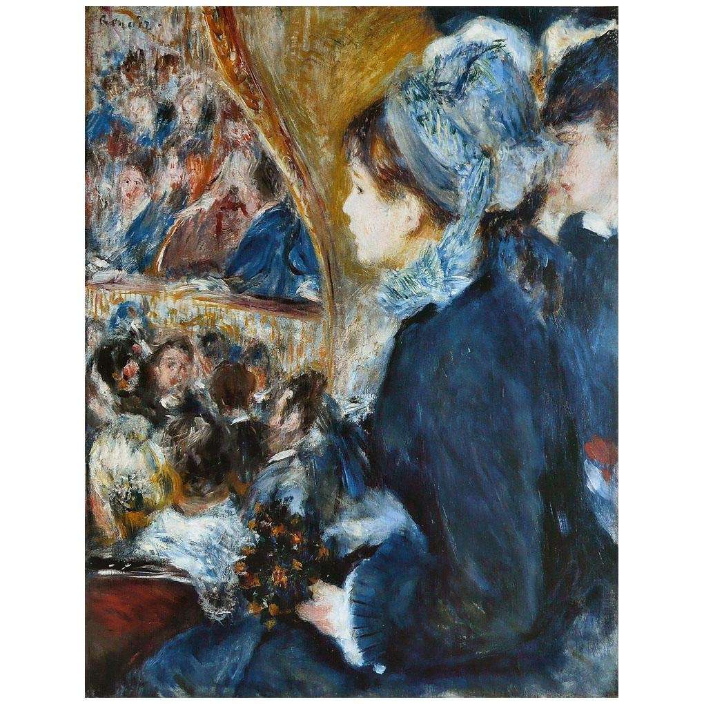   Pierre Auguste Renoir. La primier sortie. 1877. National Gallery, London