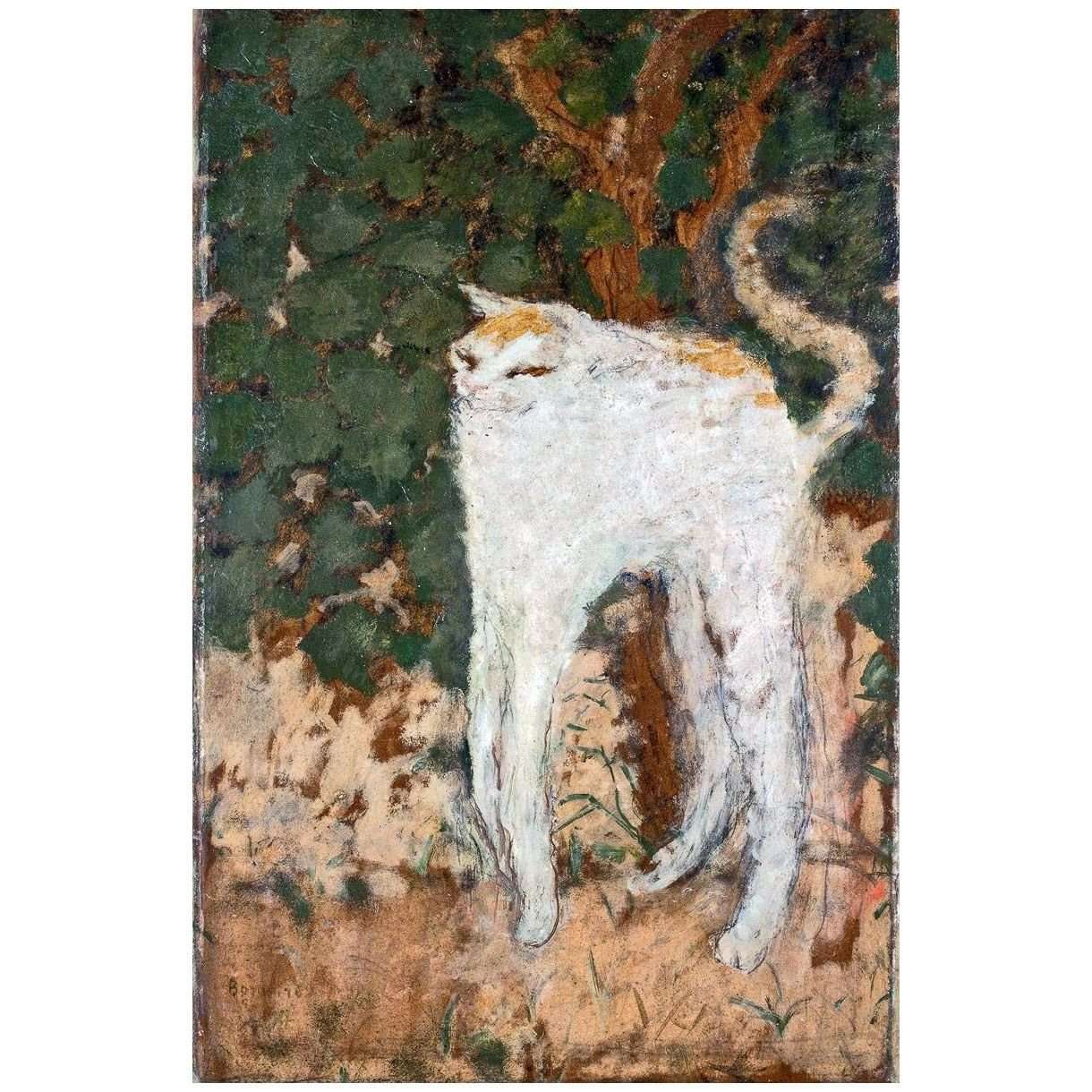  Pierre Bonnard. Le chat blanc. 1894. Musee dOrsay Paris