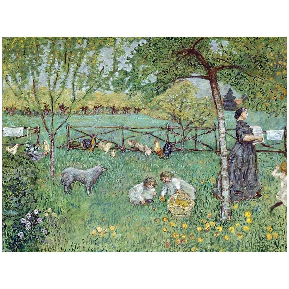  Pierre Bonnard. Le Grand Jardin. 1898. Musee dOrsay Paris