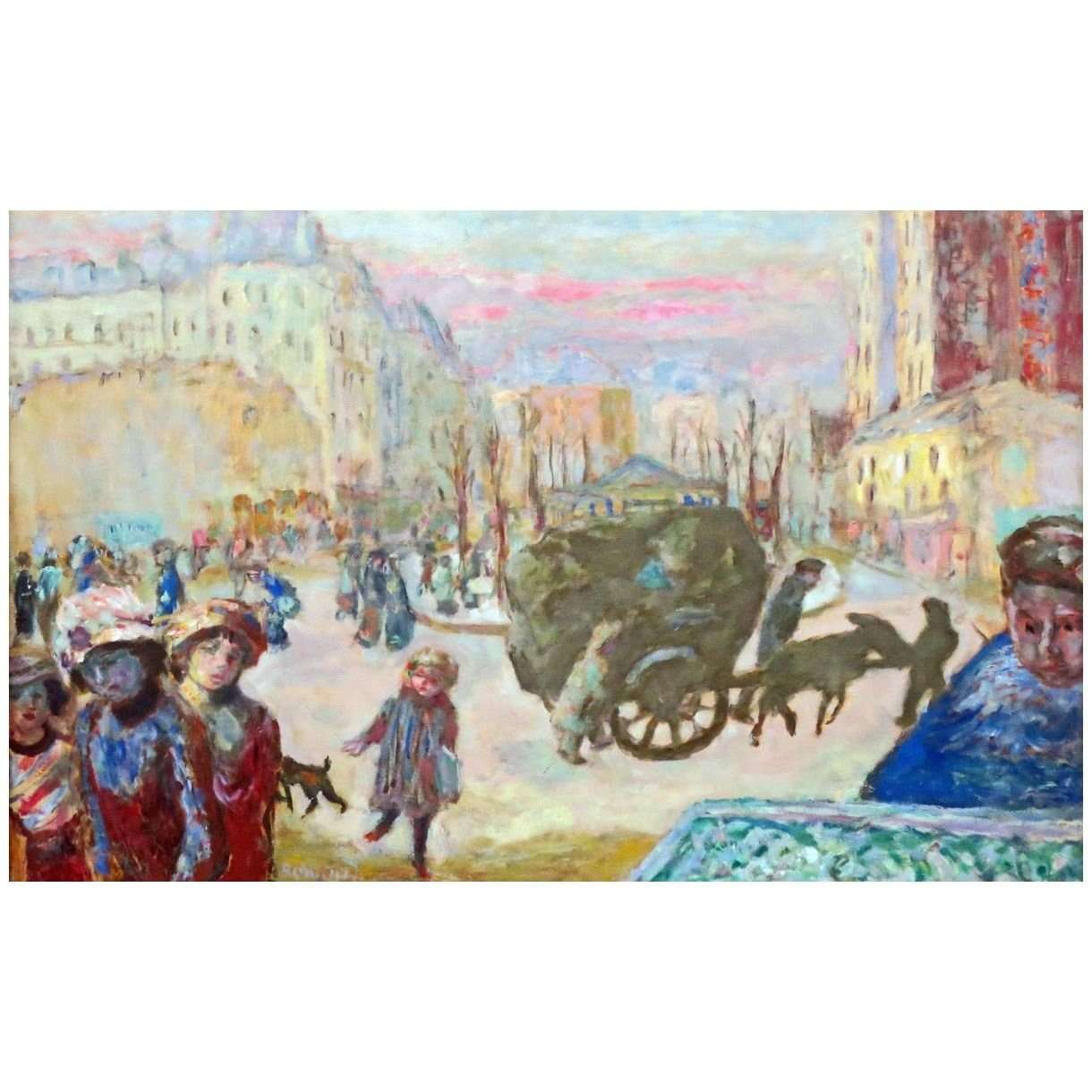  Pierre Bonnard. Matin a Paris. 1911. Hermitage Museum St-Petersburg