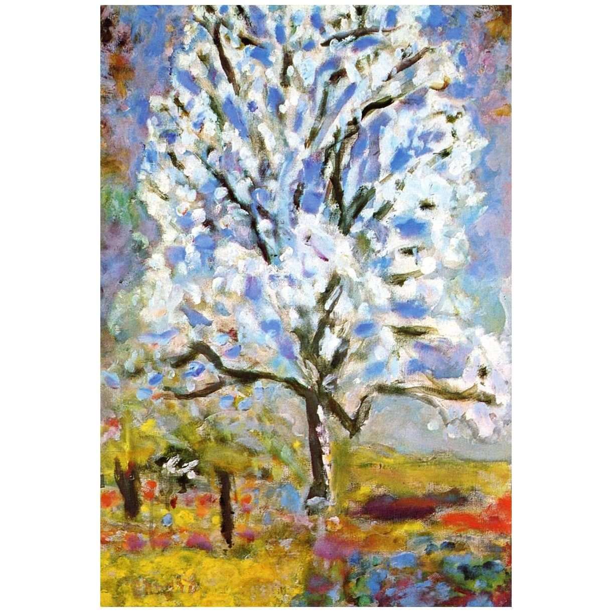  Pierre Bonnard. Le fleur d'amande. 1928. Centre Pompidou Paris