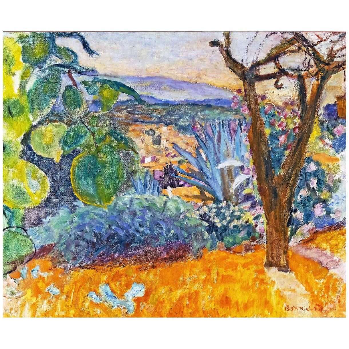  Pierre Bonnard. Le Cannet. 1930. Bemberg Foundation Toulouse