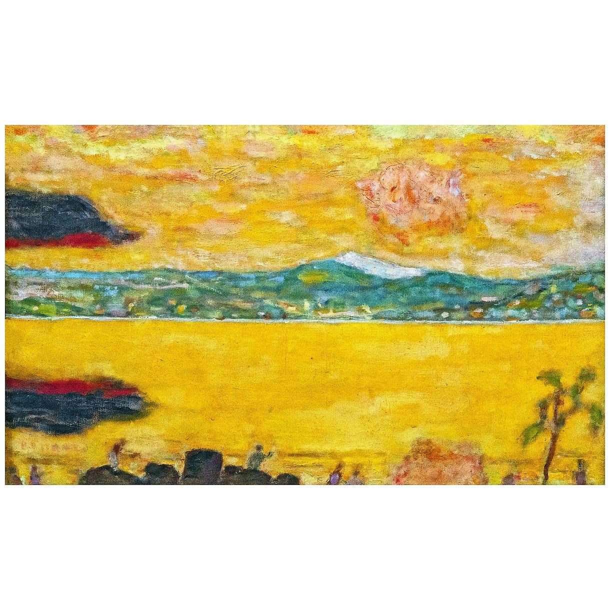  Pierre Bonnard. Le golf de Saint-Tropez. 1937. Musee Toulouse-Lautrec Albi