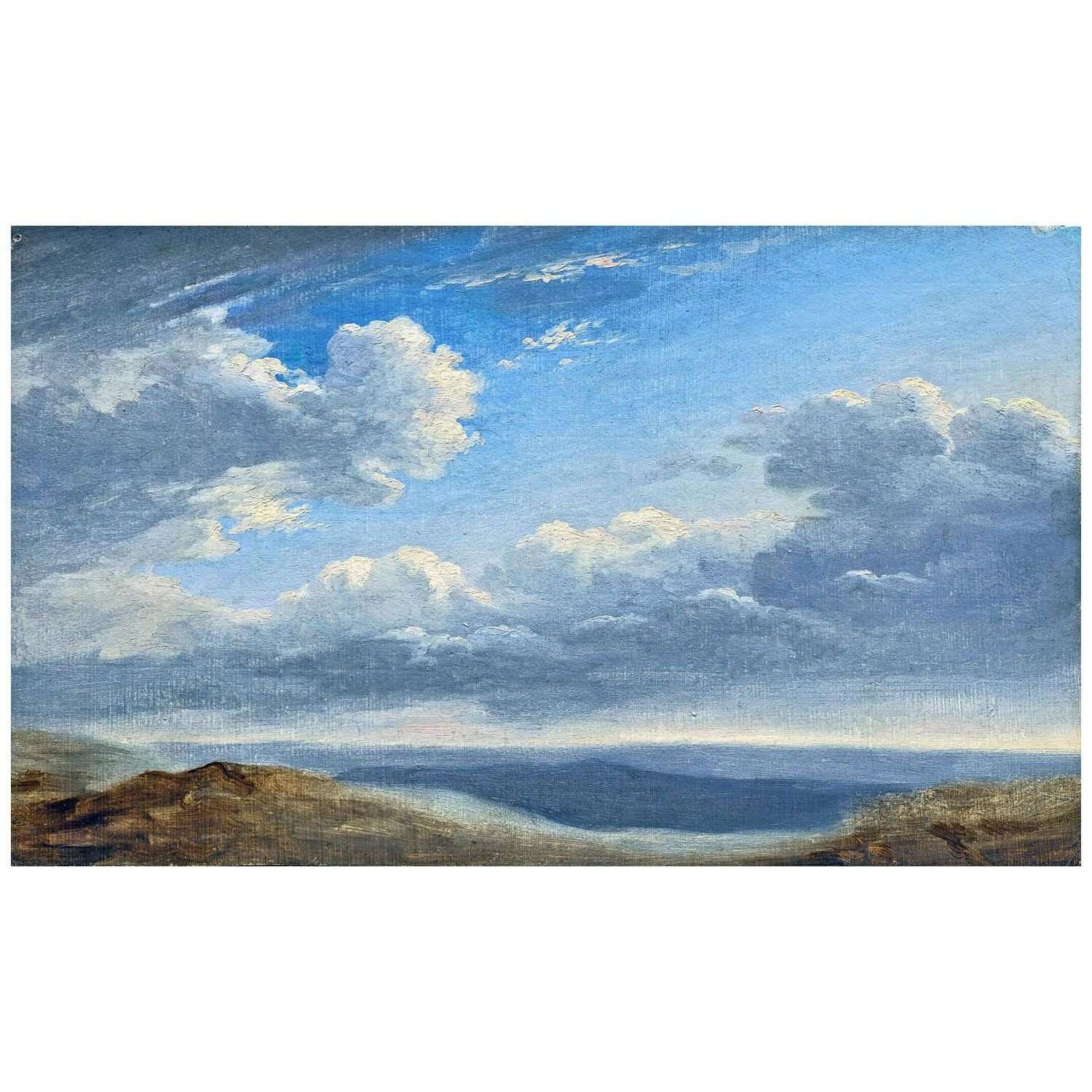- Pierre-Henri de Valenciennes. Nuages sur la Campagne Romaine. 1782. NGA Washington