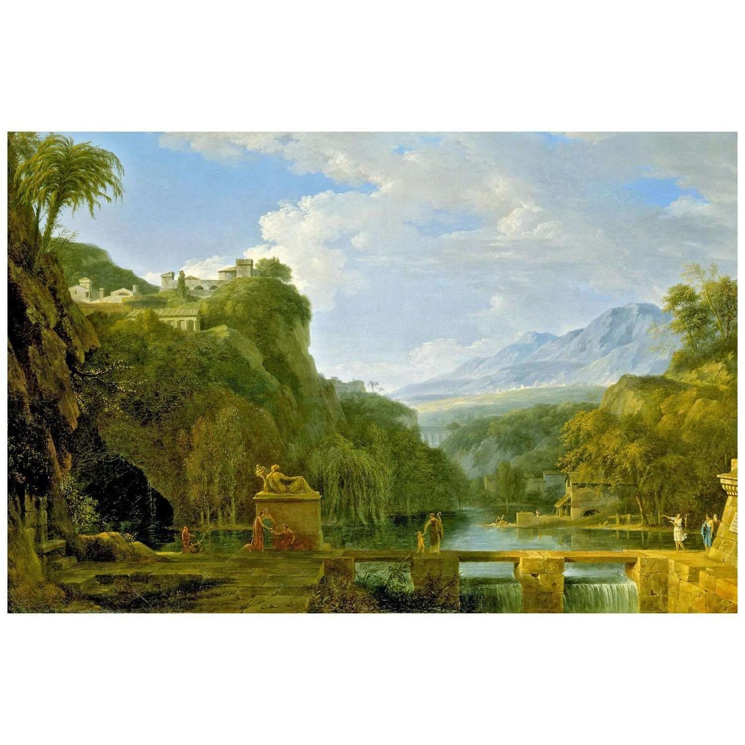 - Pierre-Henri de Valenciennes. Paysage de la Gr?ce Antique. 1786. Detroit Institute of Arts