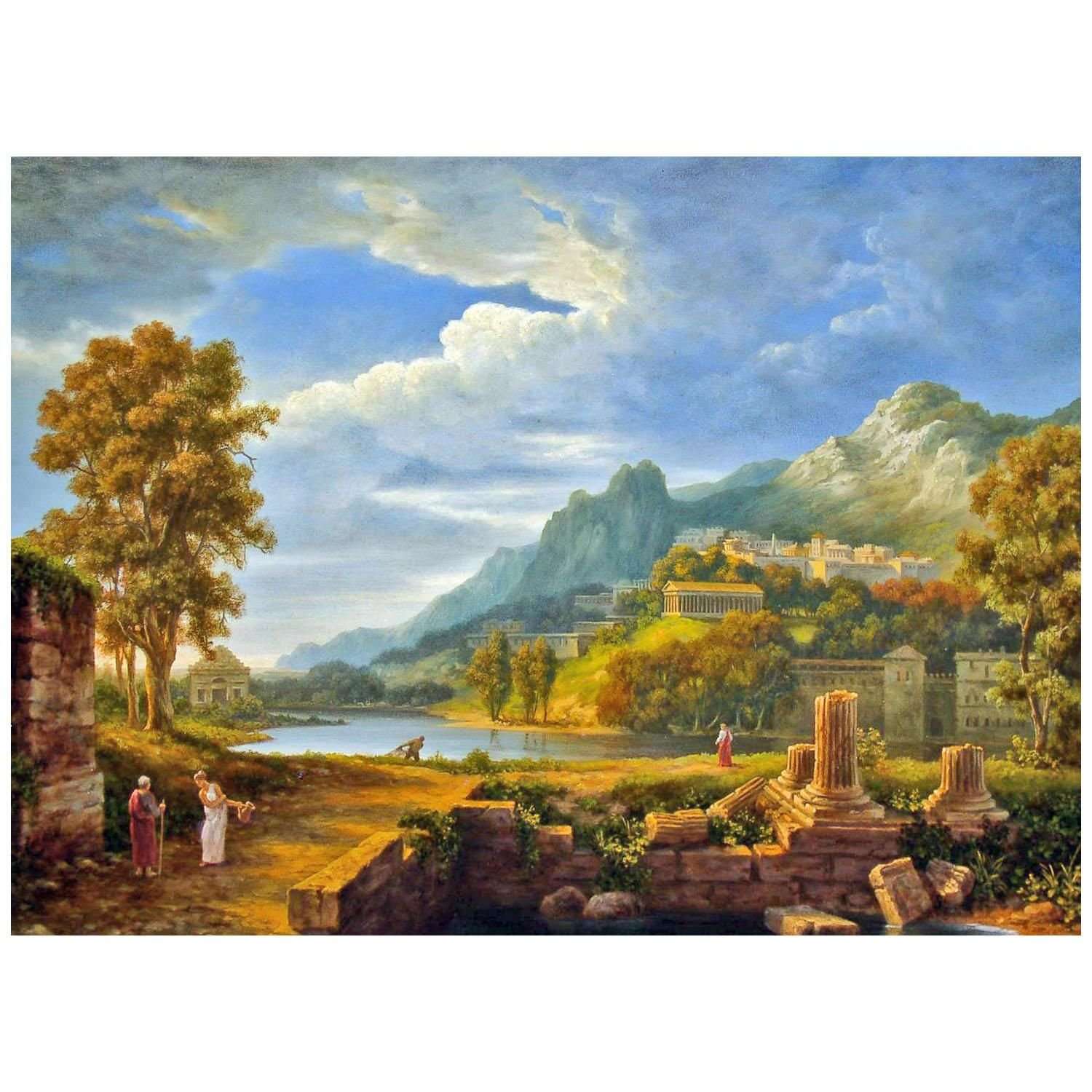- Pierre-Henri de Valenciennes. L'ancienne ville d'Agrigente. 1787. Musee du Louvre