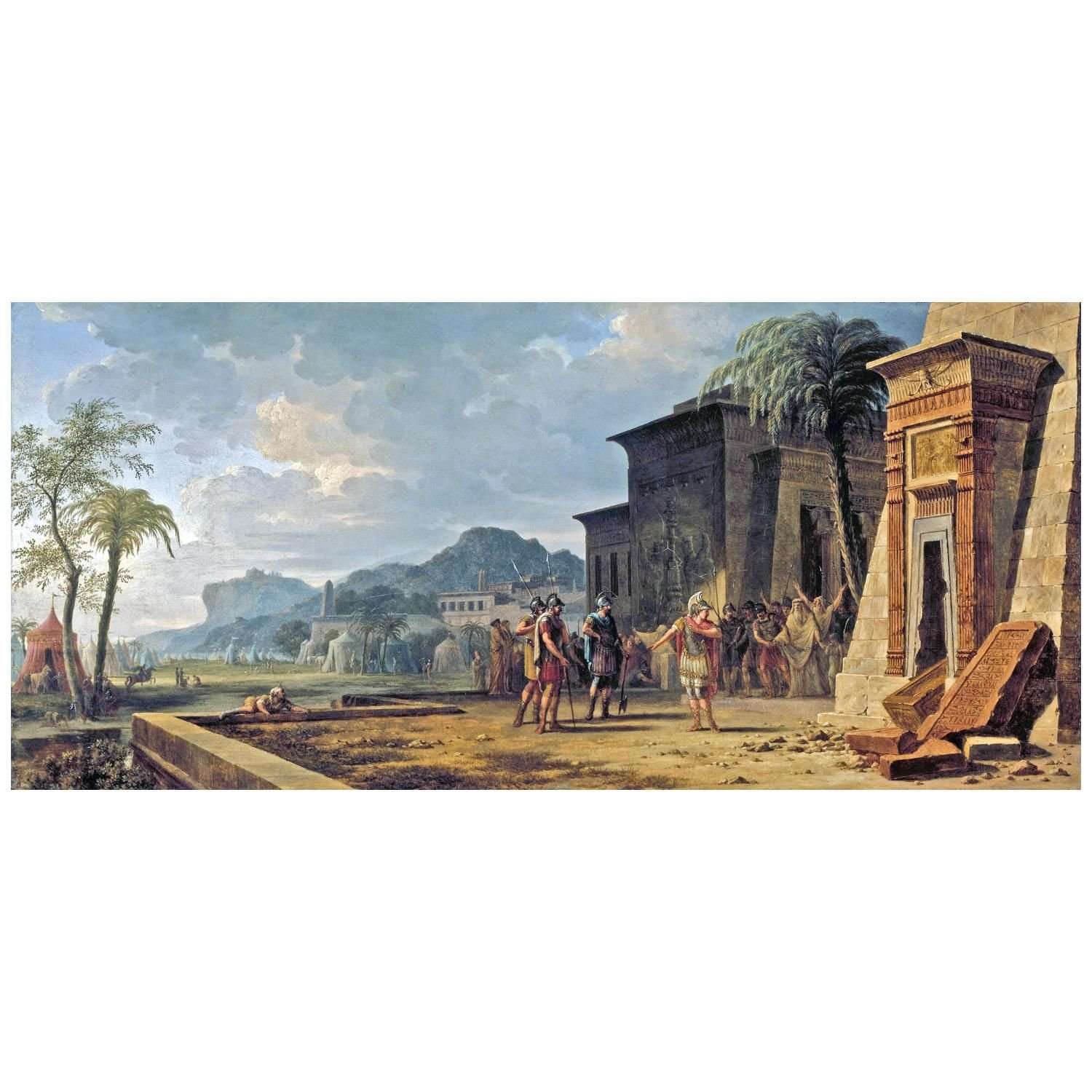 - Pierre-Henri de Valenciennes. Alexandre au tombeau de Cyrus le Grand. 1796. Art Institute Chicago
