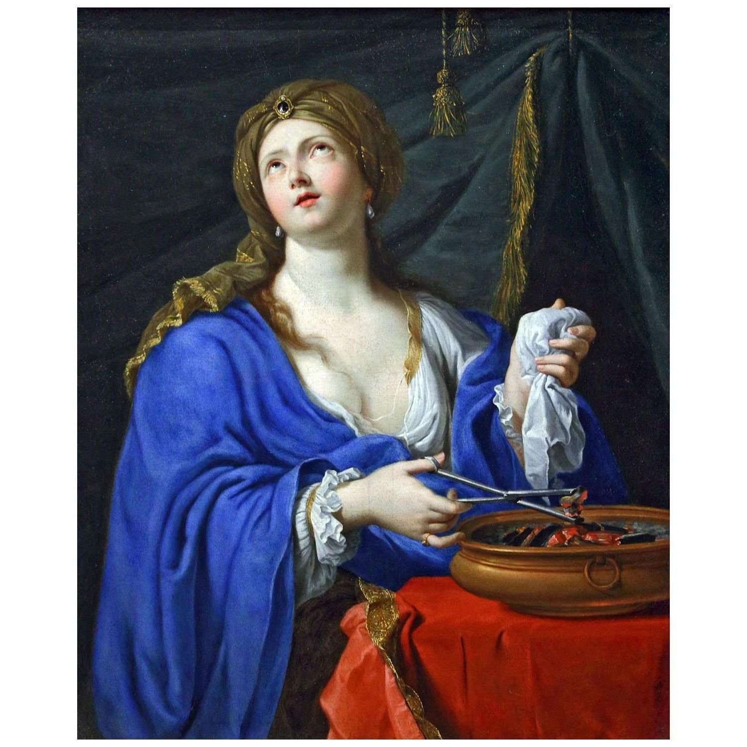  Pierre Mignard. Le suicide h?ro?que de Porcia. 1655. MBA de Rennes