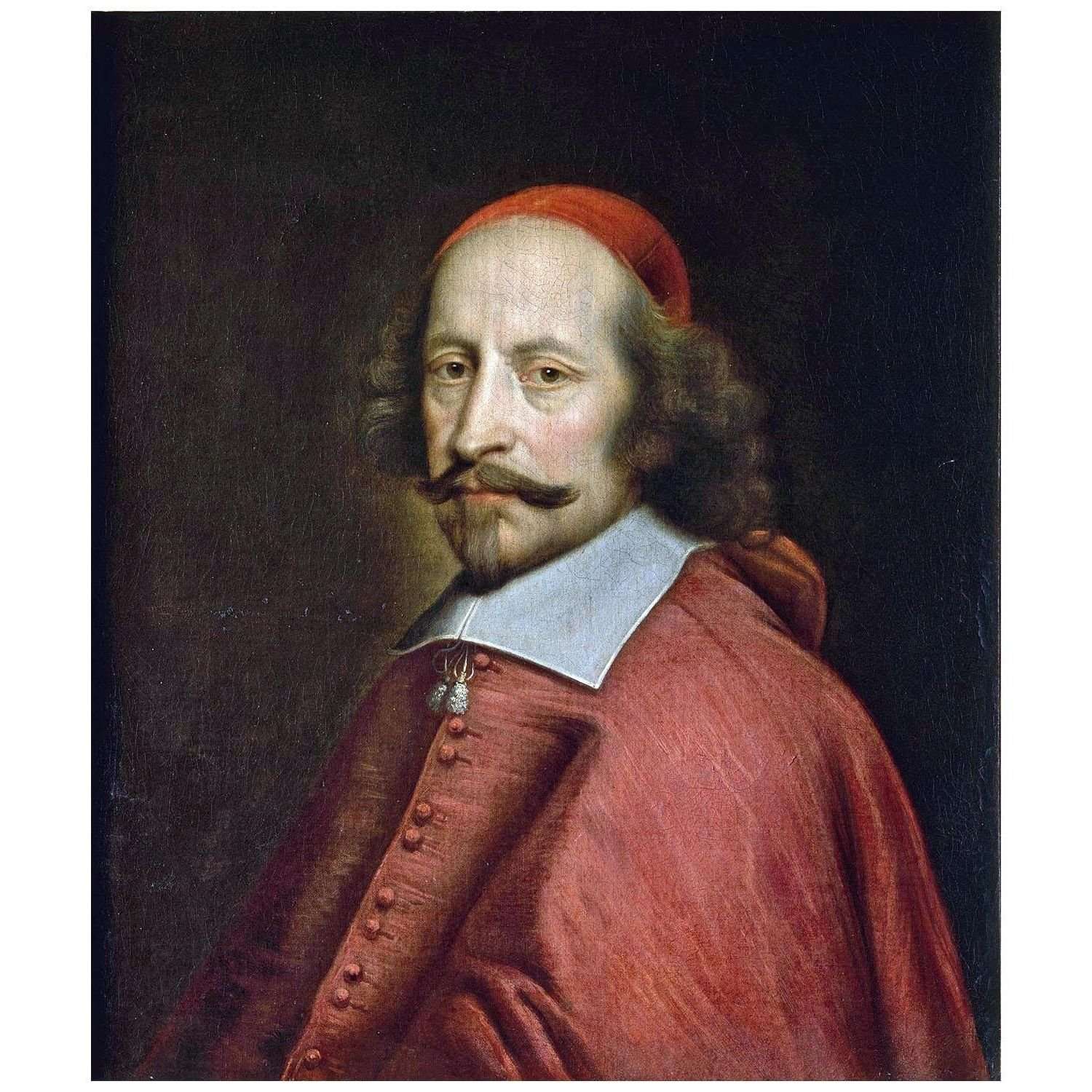  Pierre Mignard. Cardinal Jules Mazarin. 1658. Musee Conde Chantilly