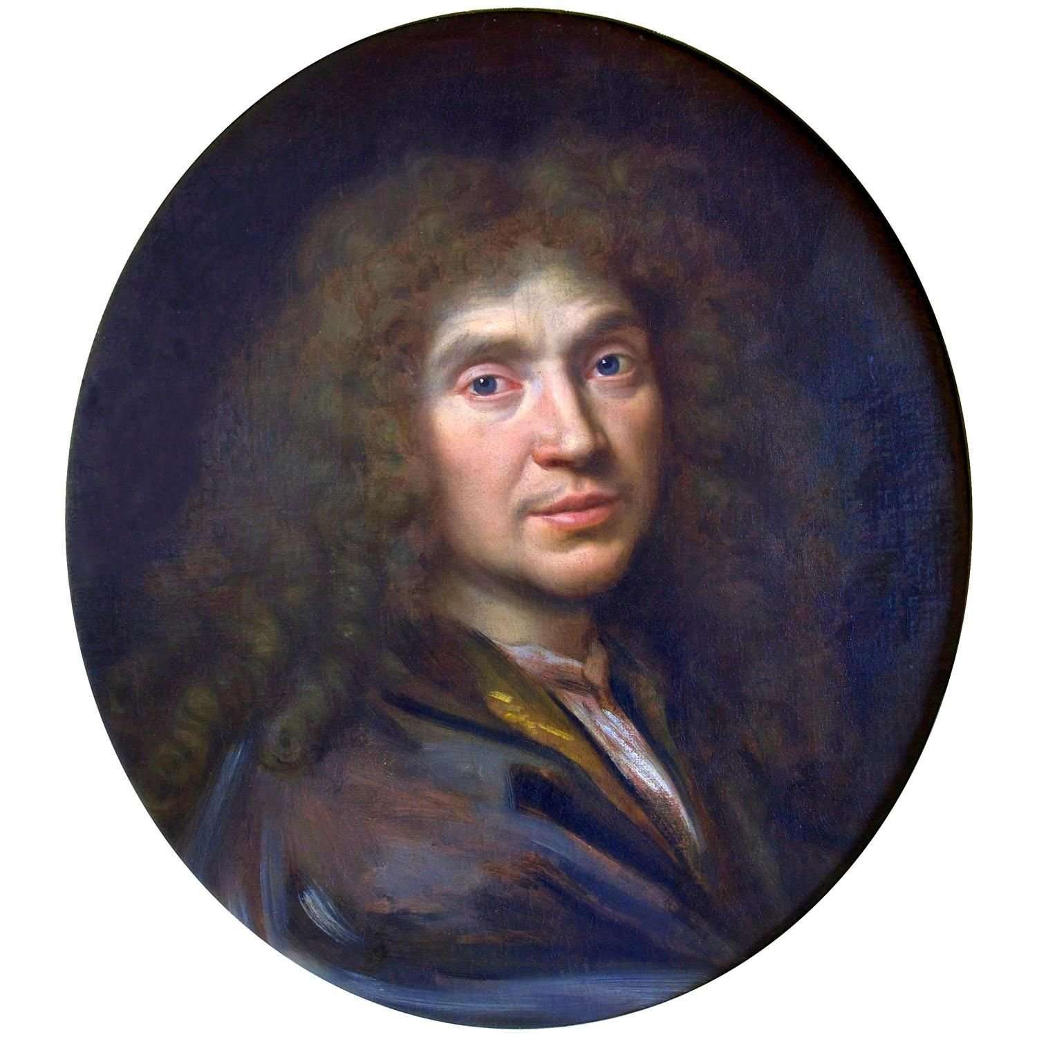  Pierre Mignard. Moliere. 1658. Musee Conde Chantilly