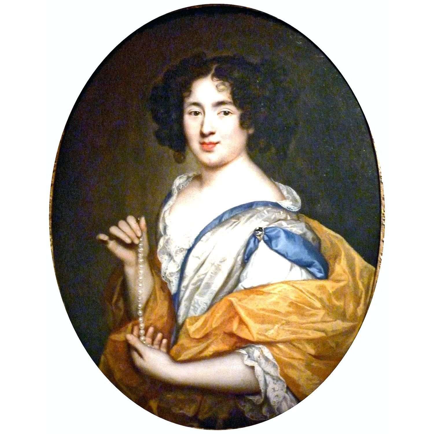 Pierre Mignard. Marie Mancini. 1660. Ch?teau de Parentignant
