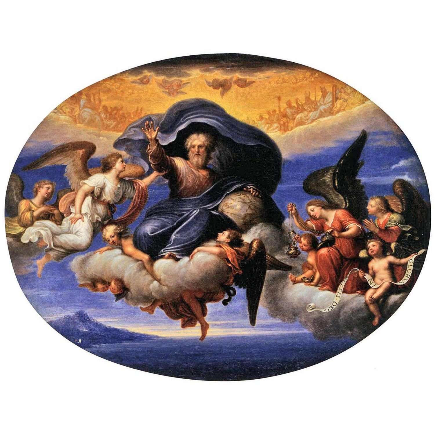  Pierre Mignard. Dieu le P?re. 1664. NGA Washington