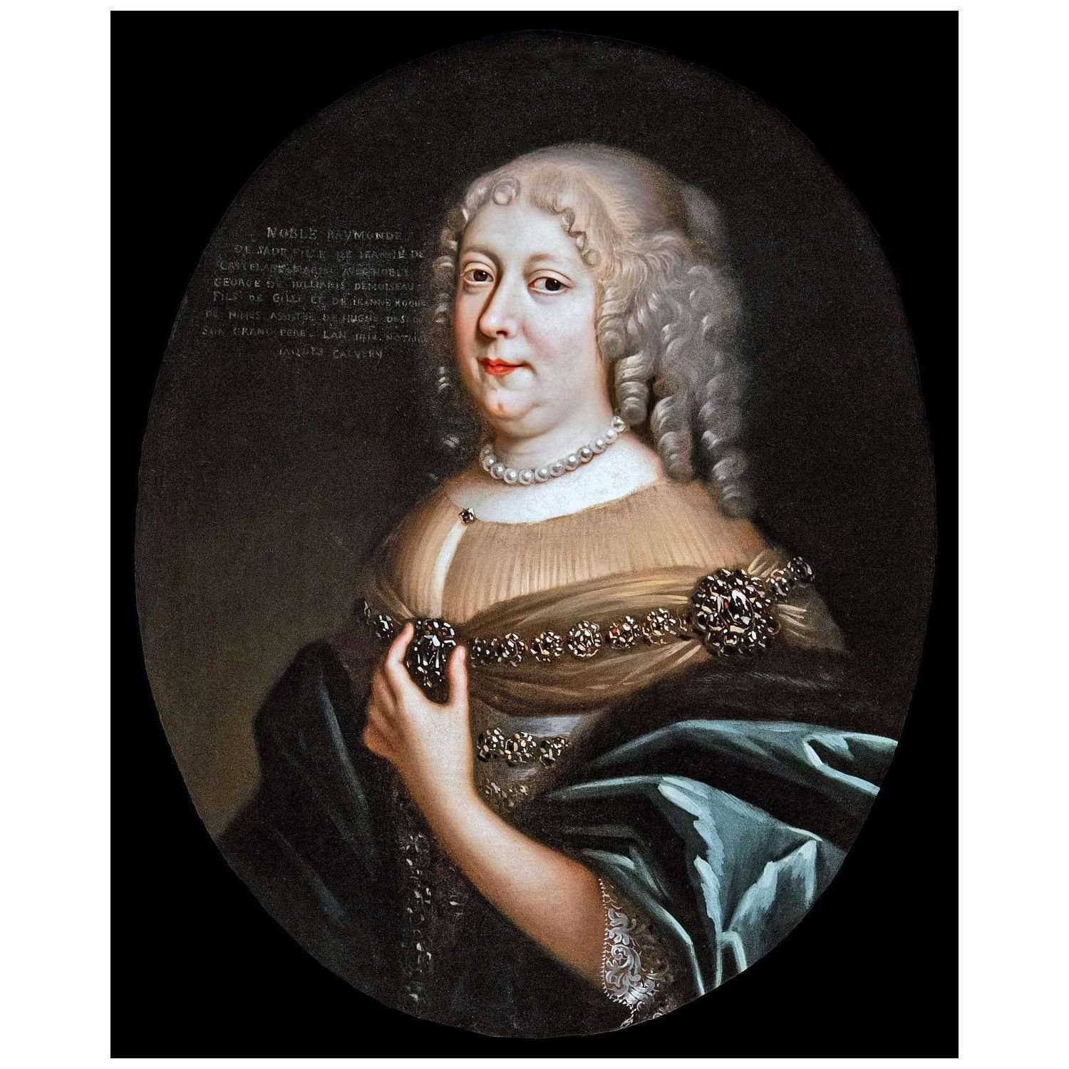  Pierre Mignard. Raymonde de Sade. 1666. Musee dArt de Narbonne