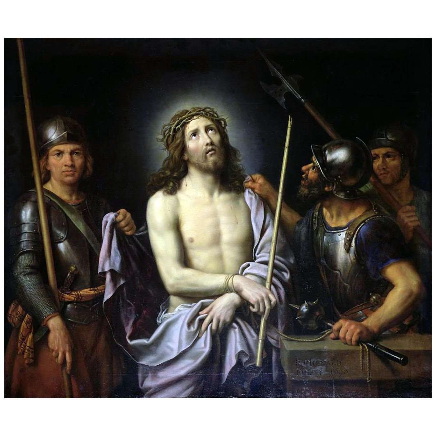  Pierre Mignard. Esso Homo. 1690. MBA de Rouen