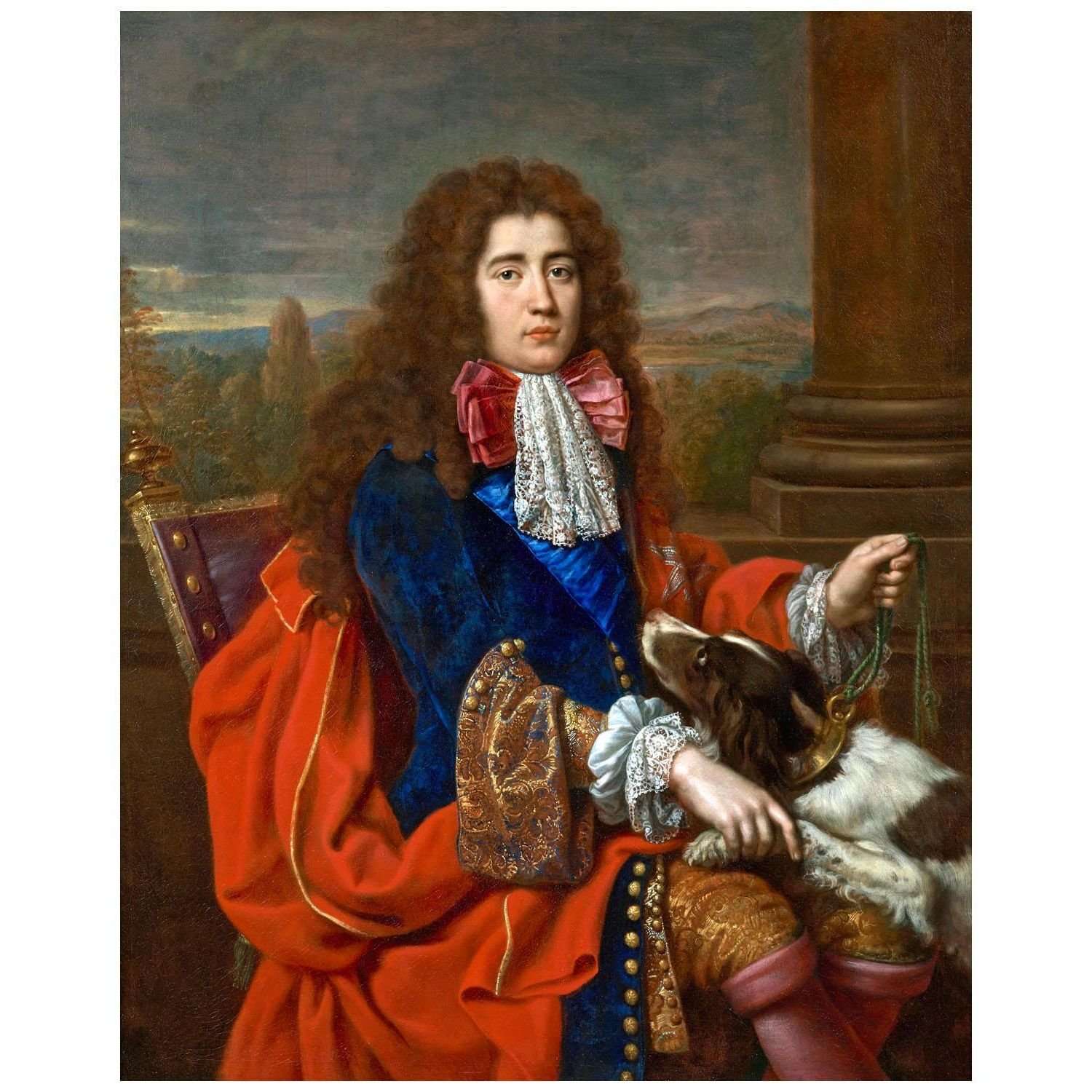  Pierre Mignard. Louis Fran?ois Marie Le Tellier. 1690. William Doyle Gallery NY