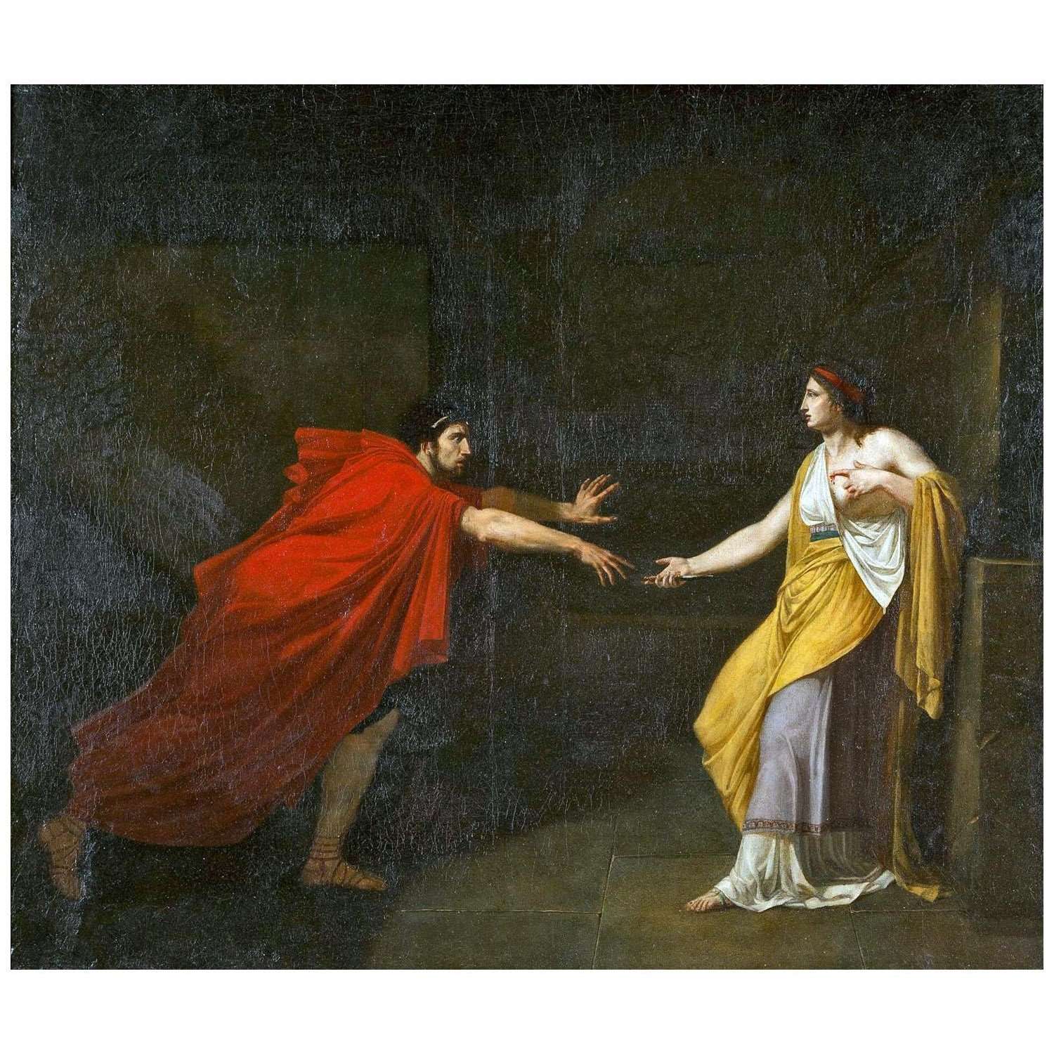  Pierre Narcisse Guerin. Arria et Poetus. 1805. Kunstpalast Dusseldorf