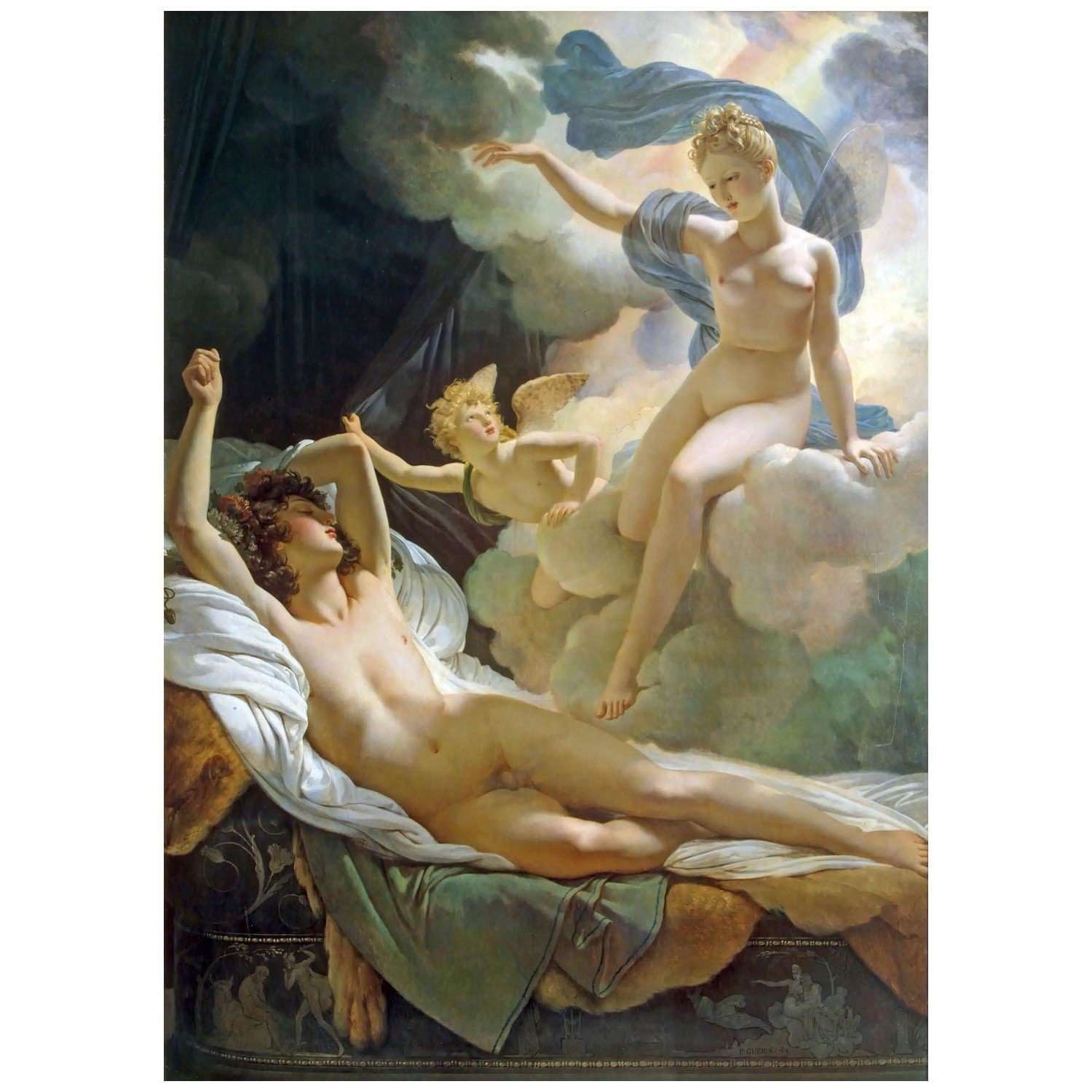  Pierre Narcisse Guerin. Morph?e et Iris. 1811. Musee lErmitage