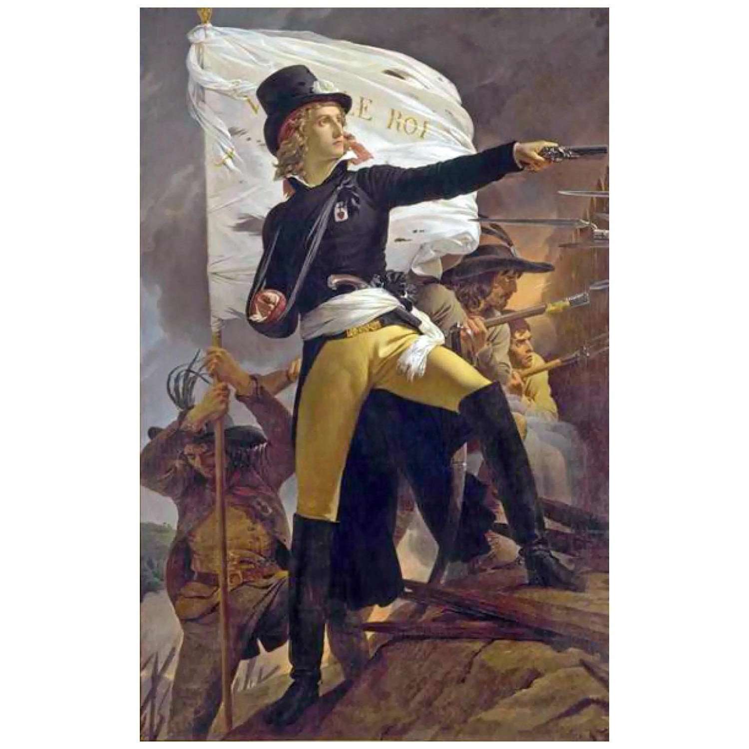  Pierre Narcisse Guerin. Henri de la Rochejaquelin. 1816. Musee dHistirie Paris