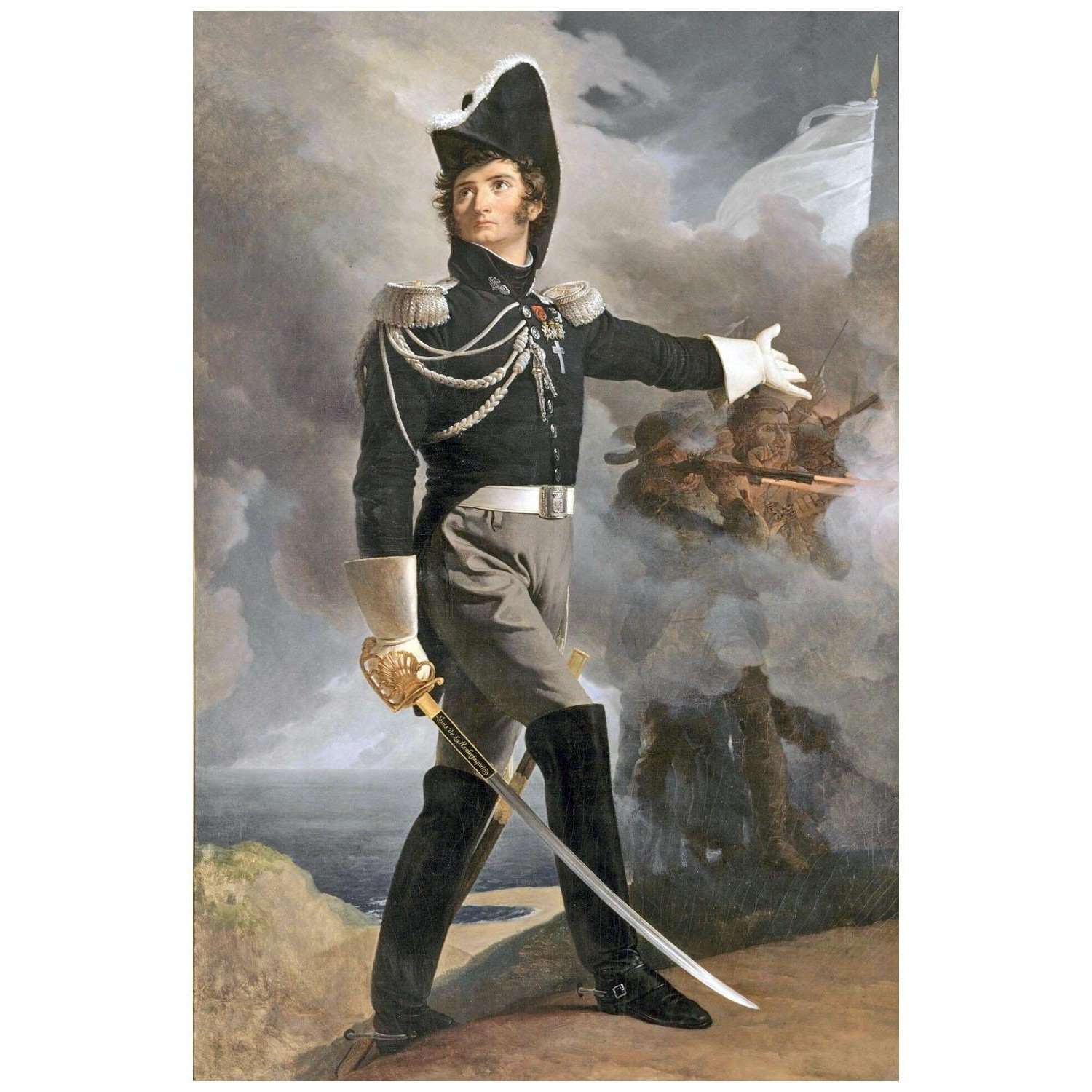  Pierre Narcisse Guerin. Louis de La Rochejaquelein. 1816. MAH de Cholet