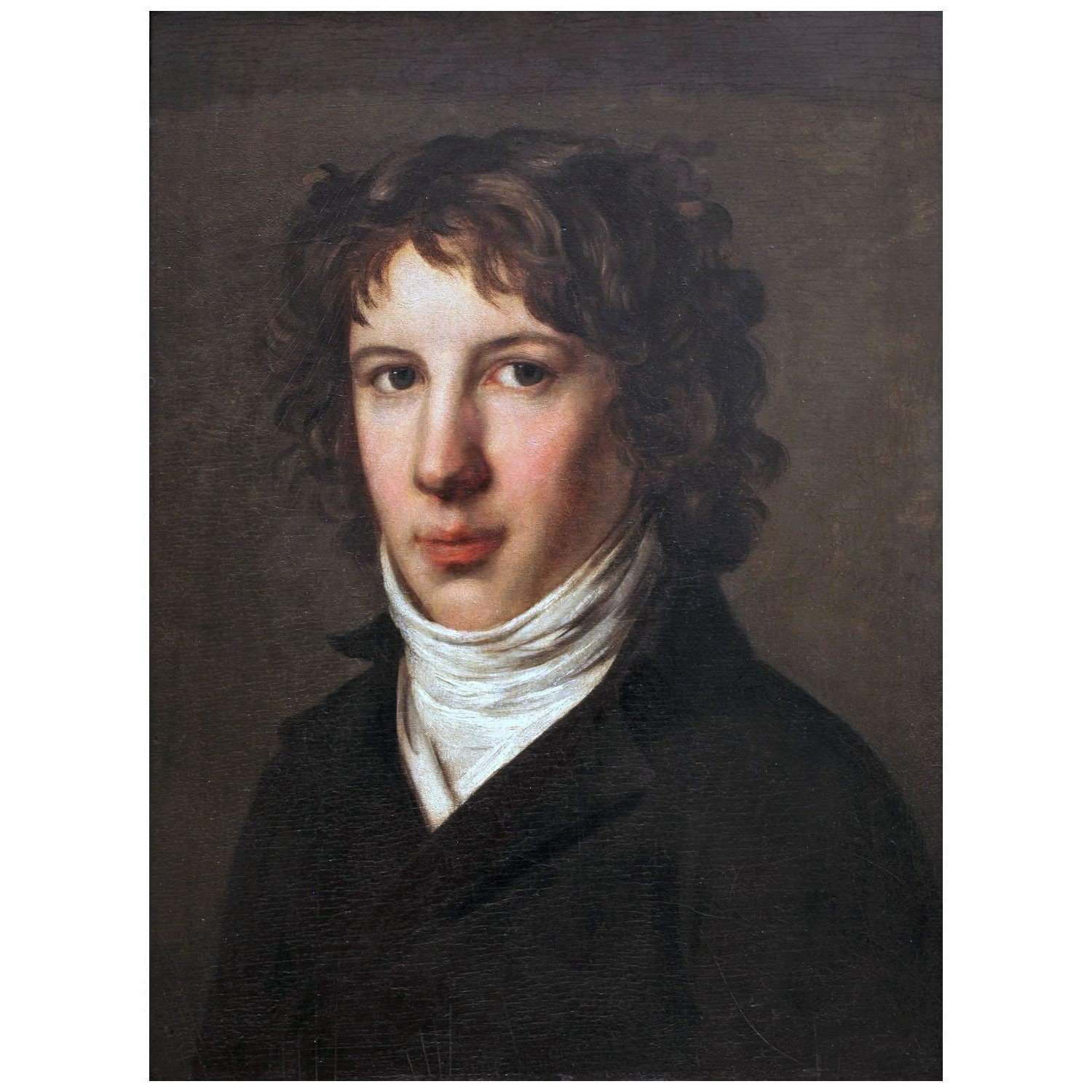   Pierre Paul Prudhon. Louis Antoine de Saint-Just. 1793. MBA de Lyon