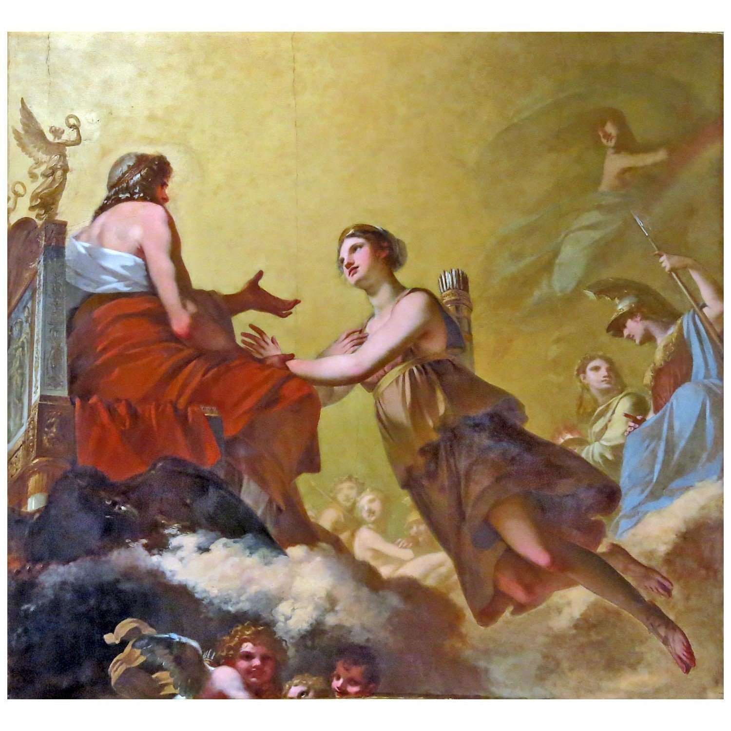   Pierre Paul Prudhon. Diana and Jupiter. 1803. Musee du Louvre