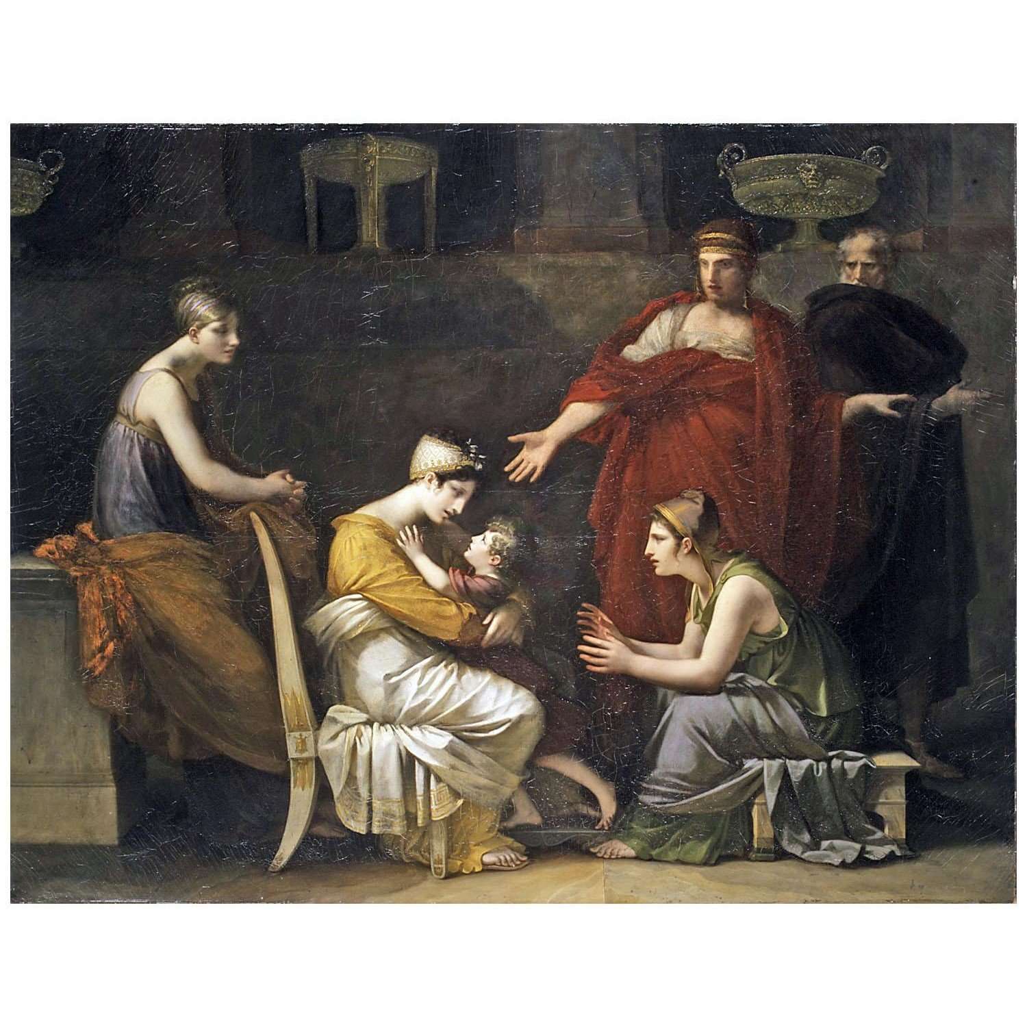   Pierre Paul Prudhon. Andromaque et Astyanax. 1813. Metropolitan Museum NY