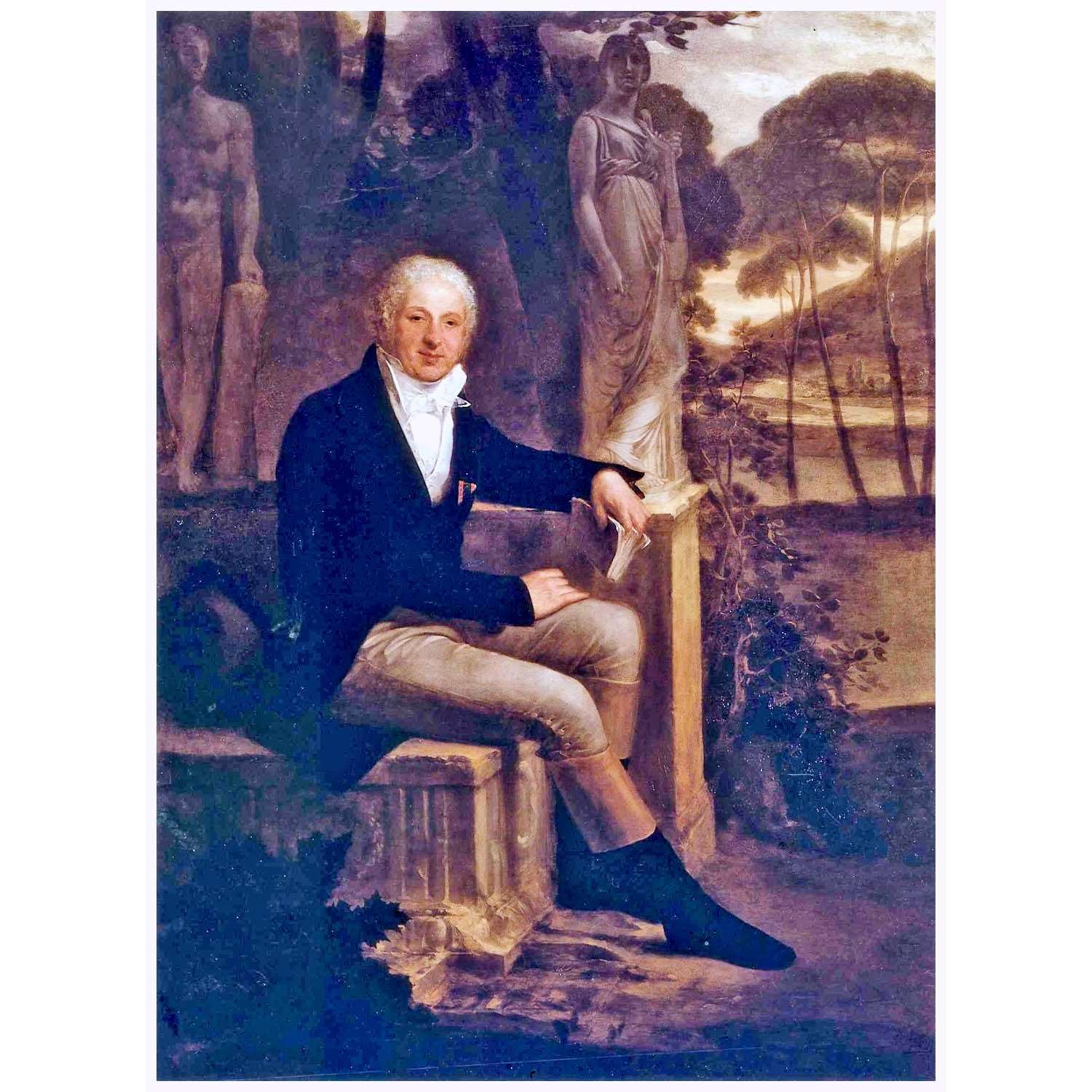   Pierre Paul Prudhon. Giovanni Battista Sommariva. 1813. Pinacoteca di Brera Milano