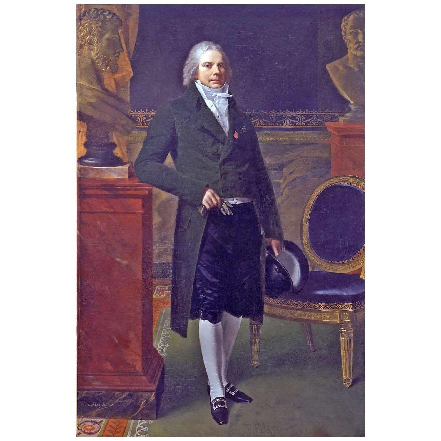   Pierre Paul Prudhon. Charles-Maurice de Talleyrand. 1817. Metropolitan Museum NY