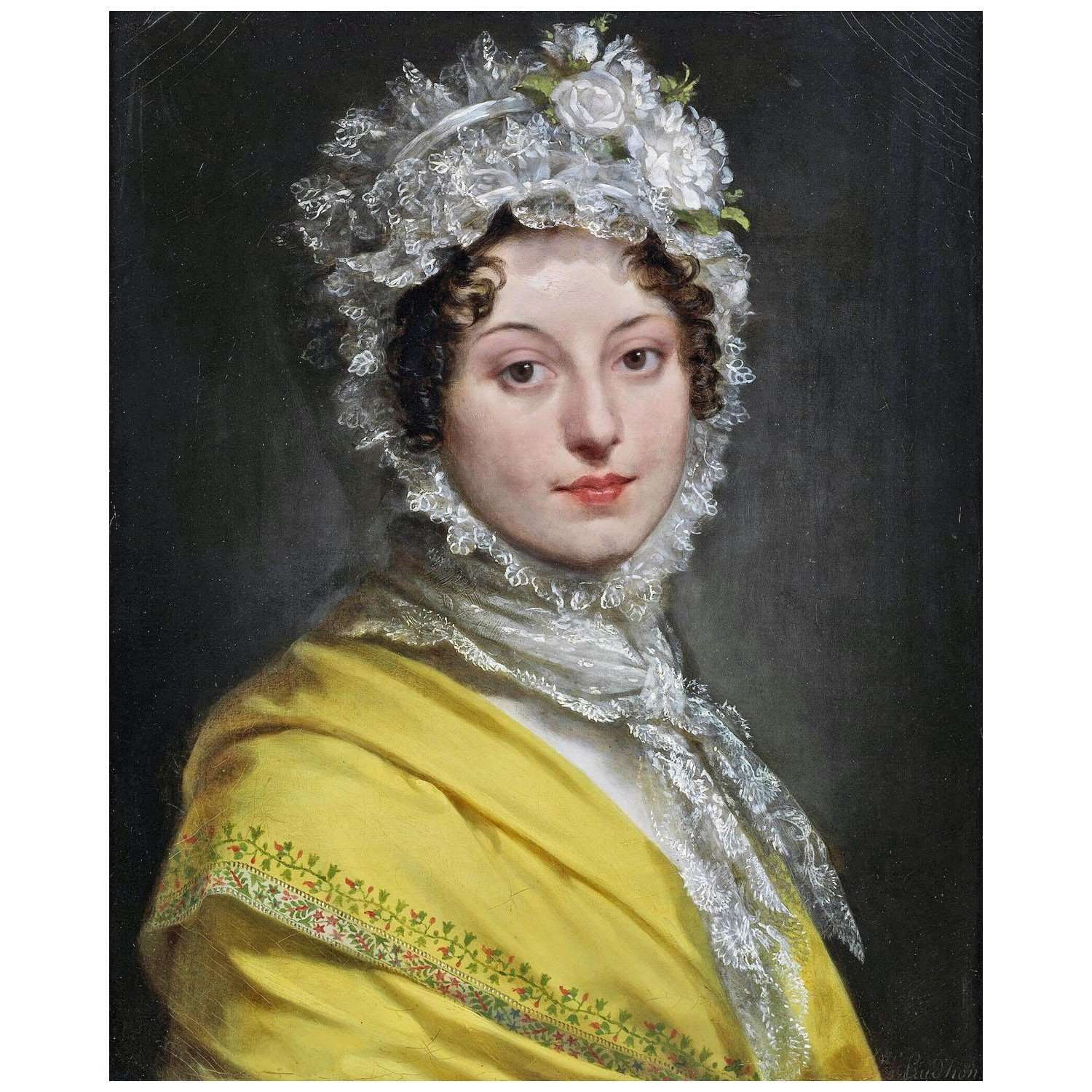   Pierre Paul Prudhon. Louise Antoinette Lannes. 1818. Collection priv?e