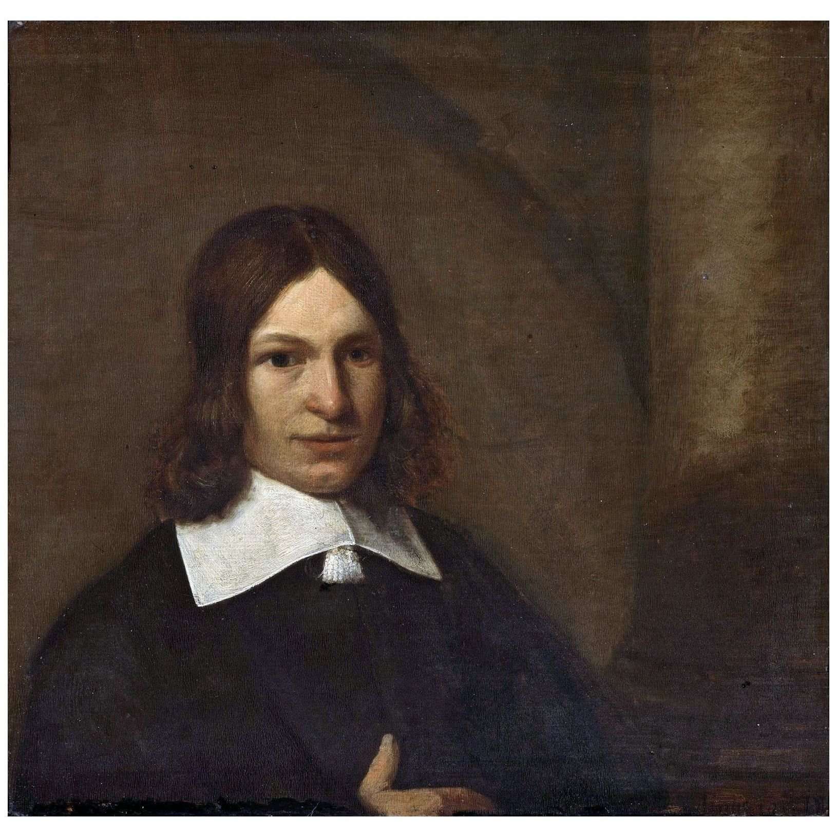   Pieter de Hooch. Self-Portrait. 1648-1649. Rijksmuseum, Amsterdam