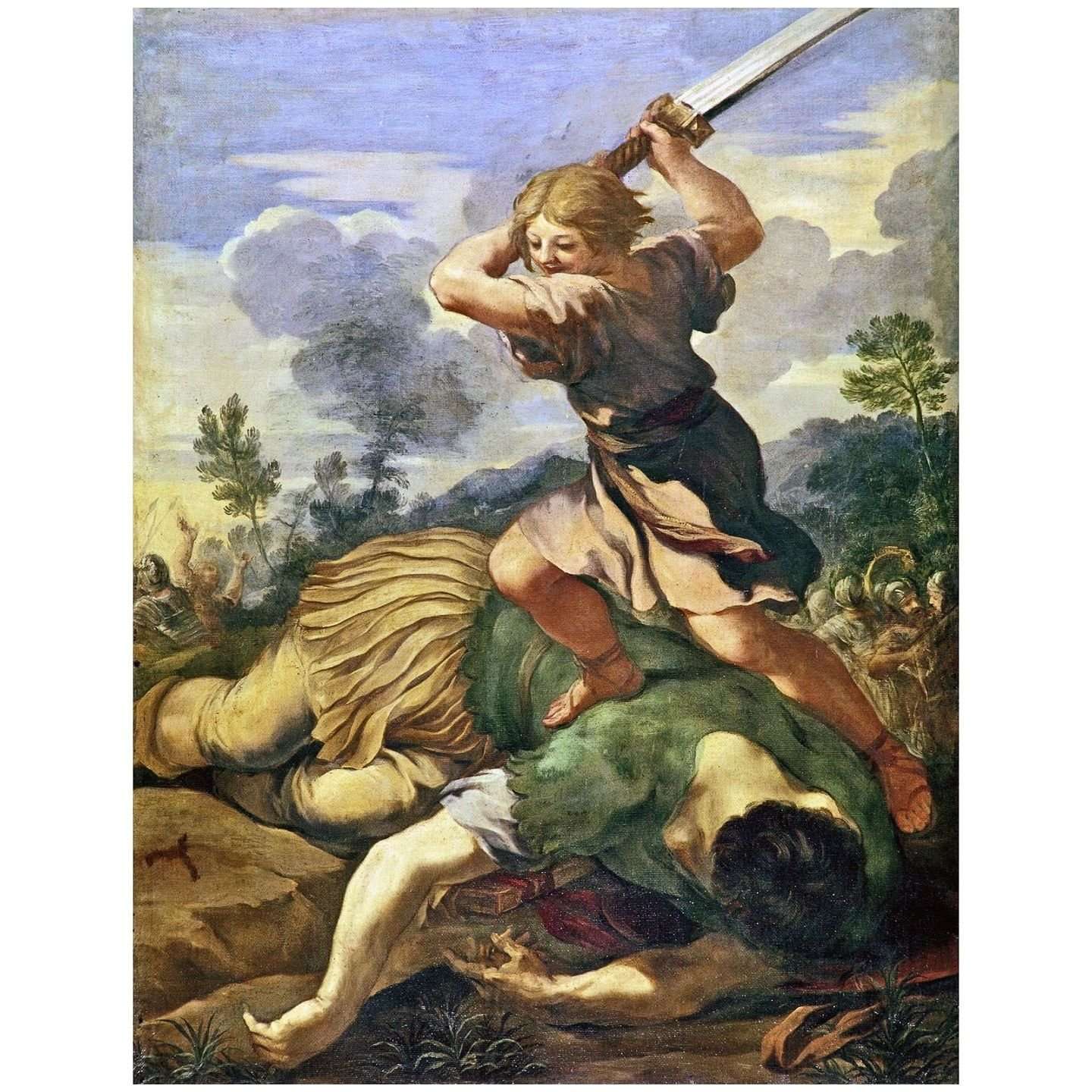    Pietro da Cortona. David e Golia. 1630-1637. Musei Vaticani