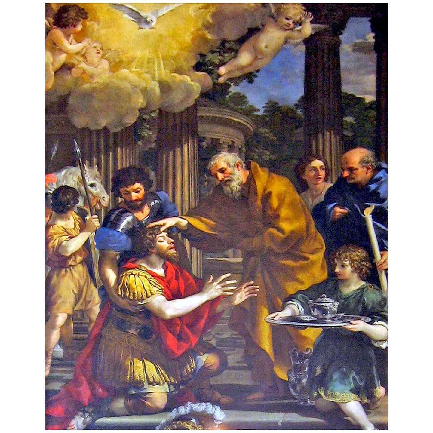    Pietro da Cortona. Anania restituisce la vista a San Paolo. 1631. S. Maria della Concezione, Roma