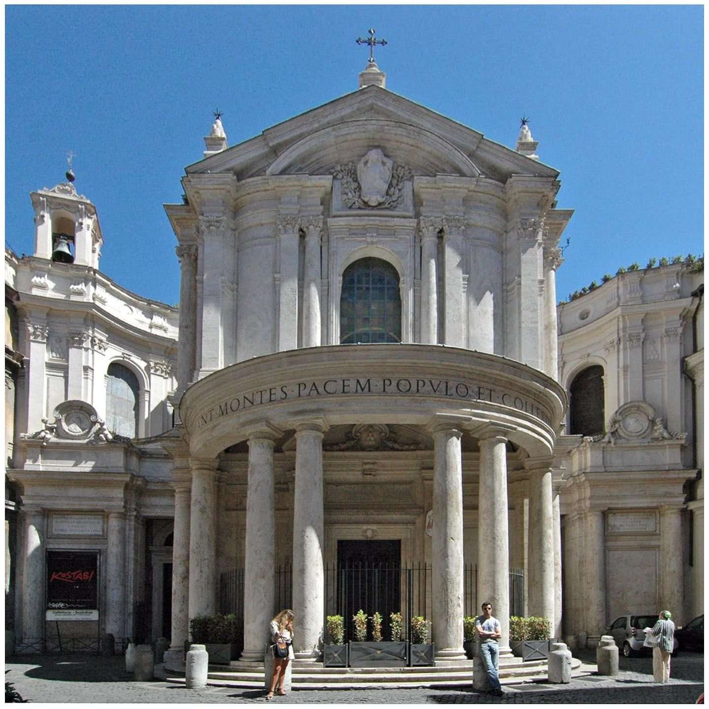    Pietro da Cortona. Chiesa di S. Maria della Pace. 1655-1657. Roma
