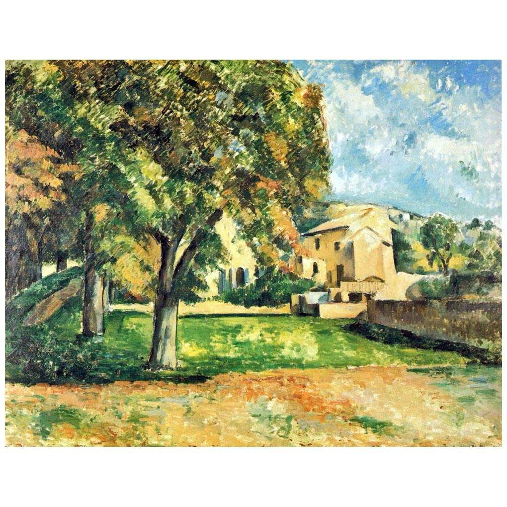  Paul Cezanne. Jas de Bouffan, letang. 1876. Pushkin Museum, Moscow