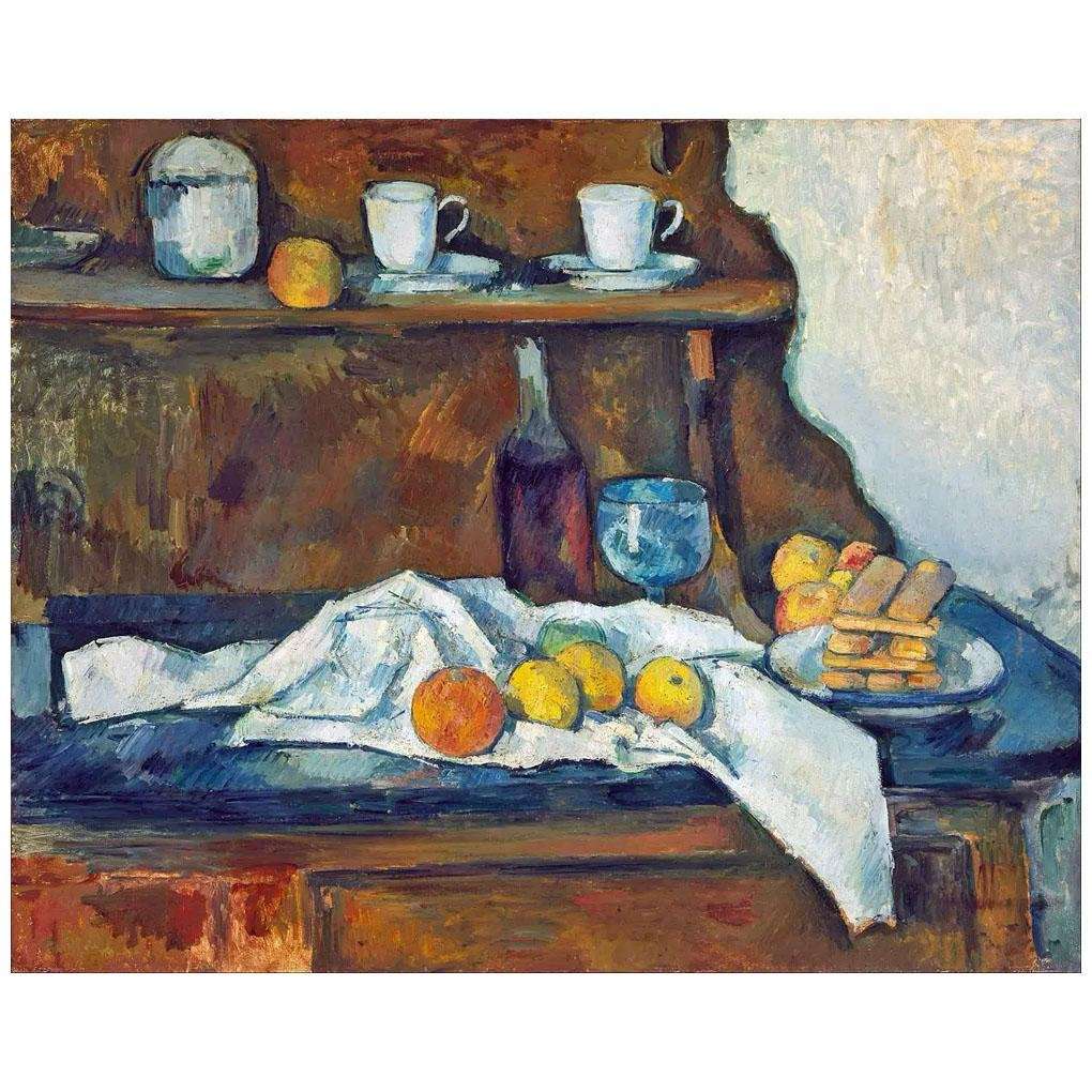  Paul Cezanne. Le Buffet. 1877. Museum of Fine Arts, Budapesr