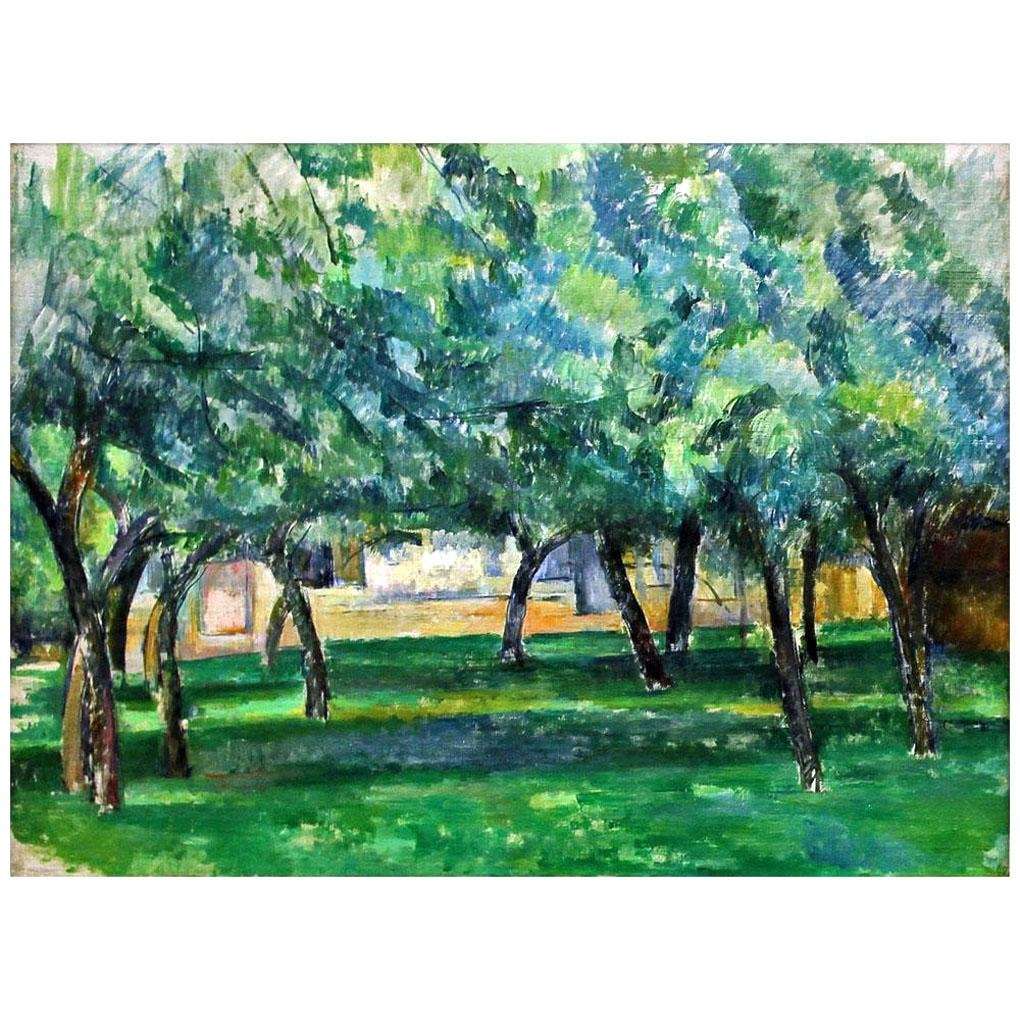  Paul Cezanne. Ferme en Normandie. 1885-1886. Albertina, Wien
