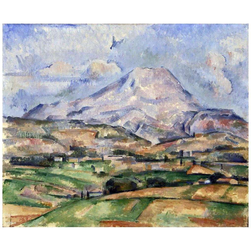  Paul Cezanne. Montagne Sainte-Victoire. 1888. Stadelijk Museum, Amsterdam