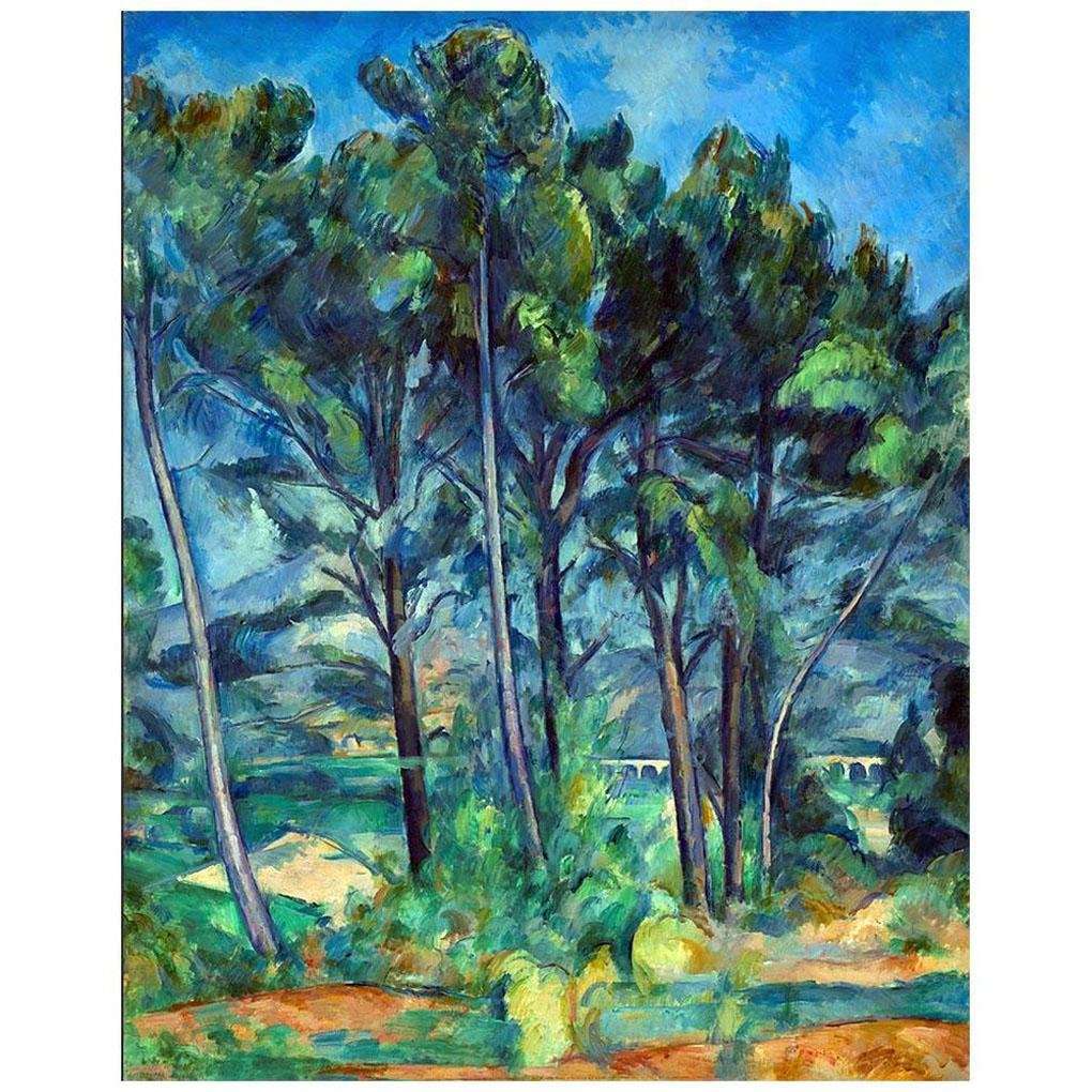  Paul Cezanne. Aqueduct. 1898-1900. Pushkin Museum, Moscow