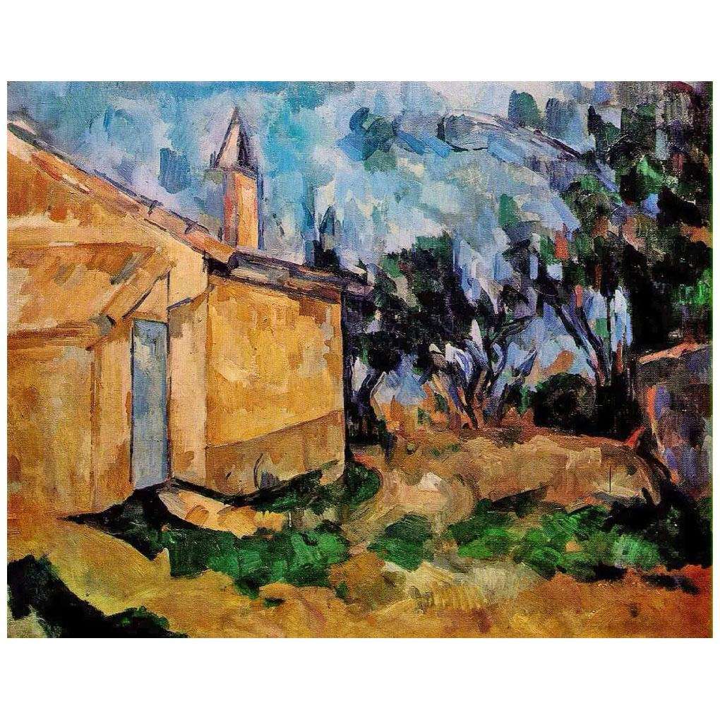  Paul Cezanne. Le Cabanon de Jardin. 1906. GNAM, Rome