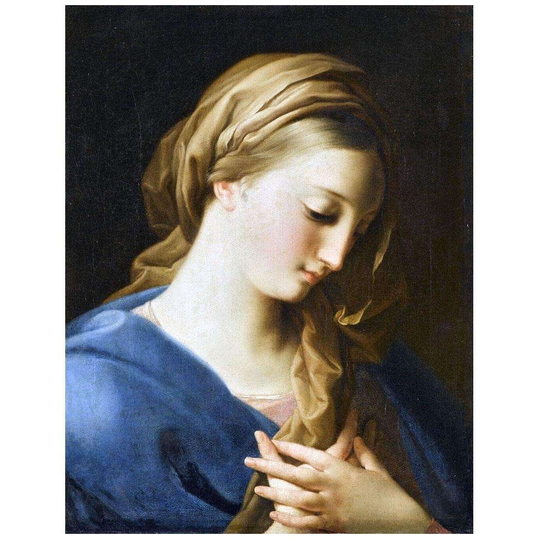  Pompeo Batoni. La Vergine dell'annunciazione. 1725-1750. Louvre, Paris