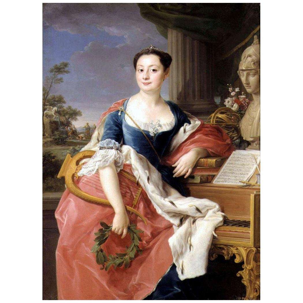  Pompeo Batoni. Ritratto della Principessa Giacinta Orsini. 1758. Museo del Corso, Roma