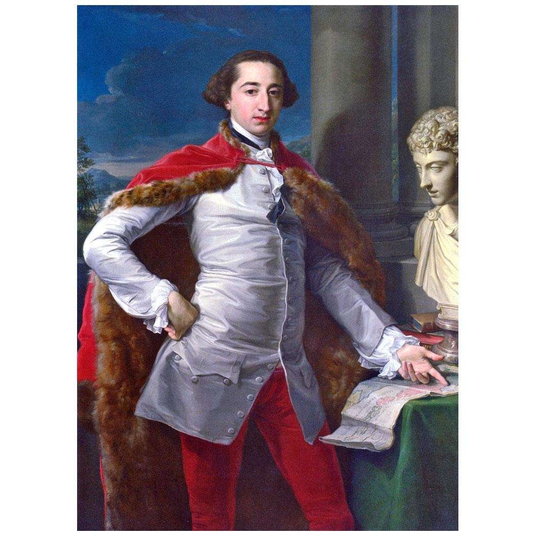  Pompeo Batoni. Ritratto di Richard Milles. 1758. National Gallery, London