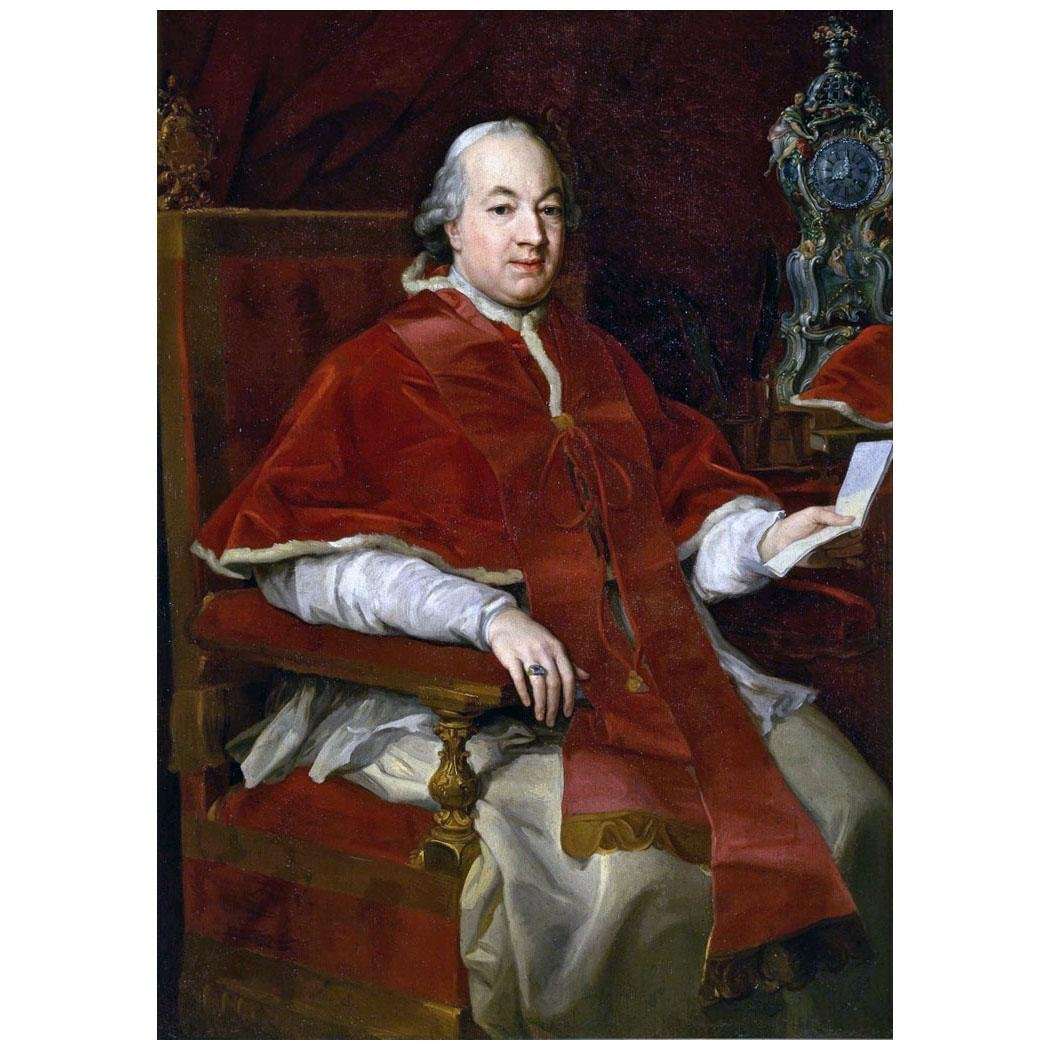  Pompeo Batoni. Ritratto di Pius VI. 1775. Musei Vaticani